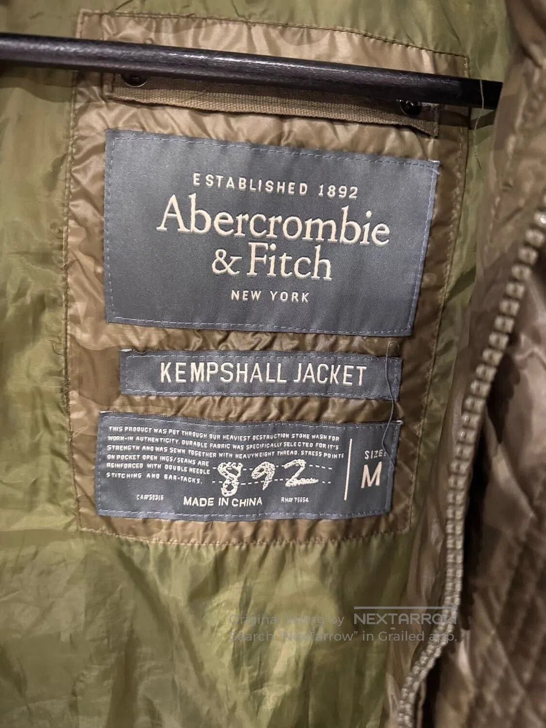 Abercrombie & Fitch Abercrombie Camouflage Down Jacket. Size US M / EU 48-50 / 2 - 4 Thumbnail