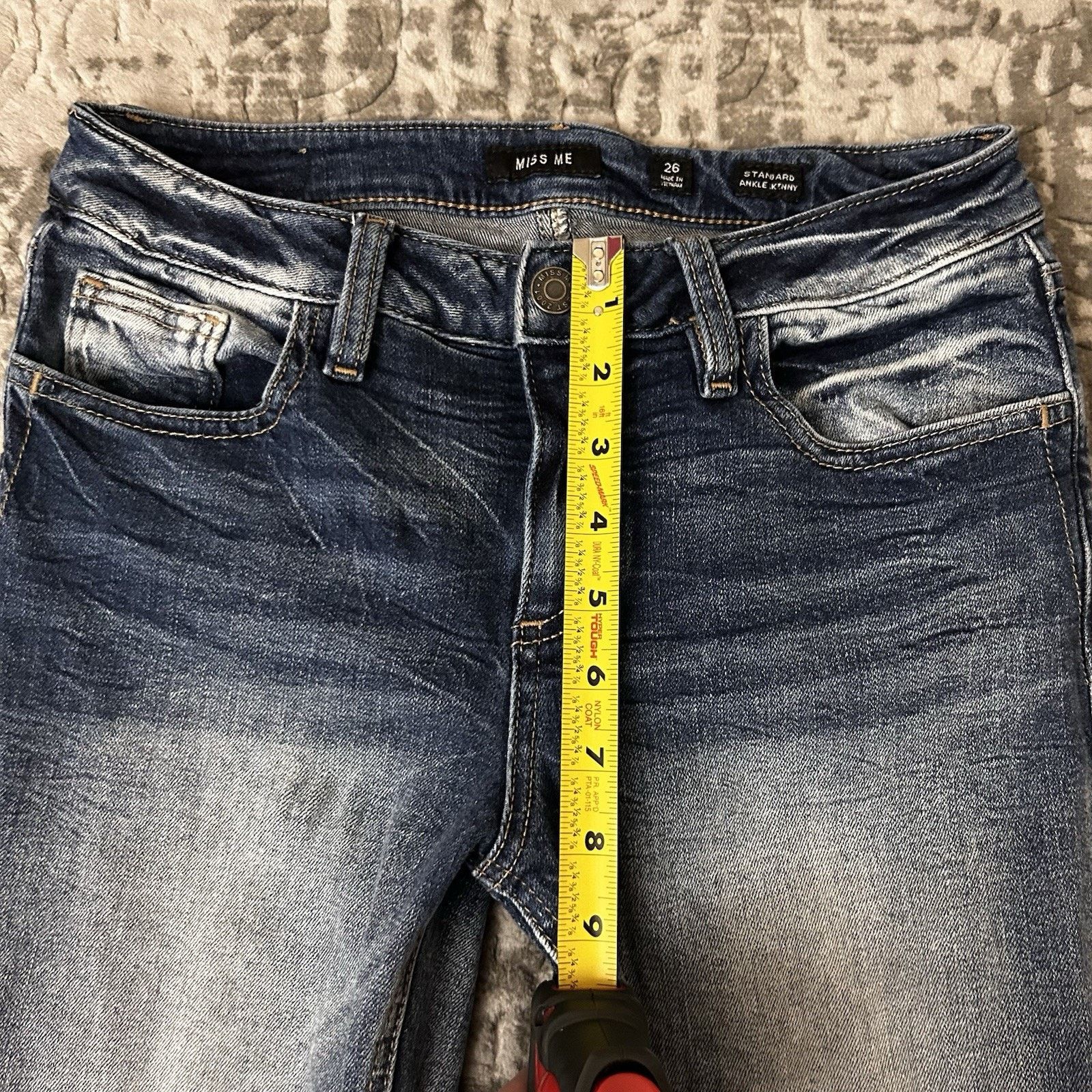 Miss Me Miss Me Standard Ankle Skinny Style No: E02AK11A - Size 26 Size 26" / US 2 / IT 38 - 17 Thumbnail