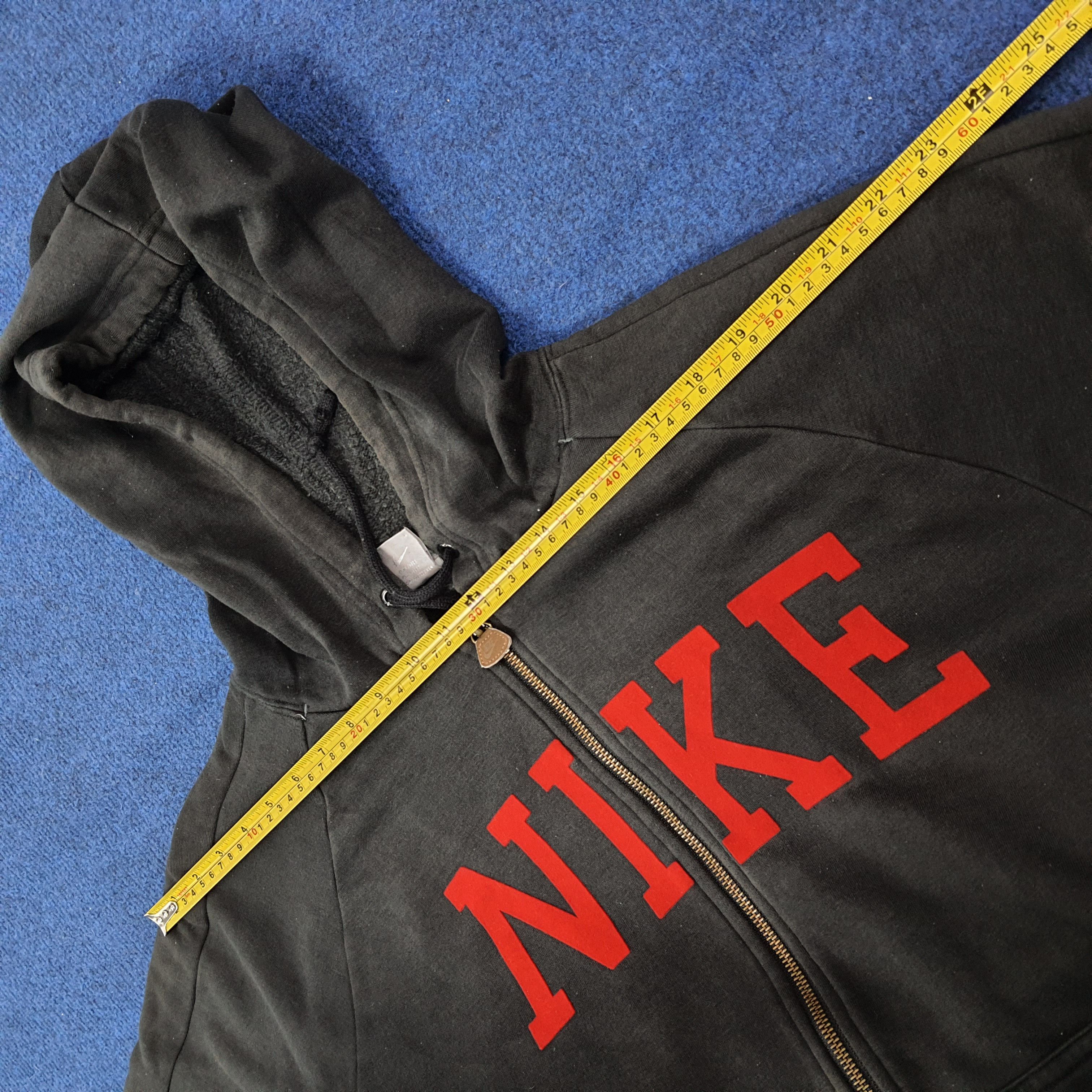 Nike Vintage Nike Spell Out Full Zip Hoodie C273N13 Size US L / EU 52-54 / 3 - 14 Thumbnail