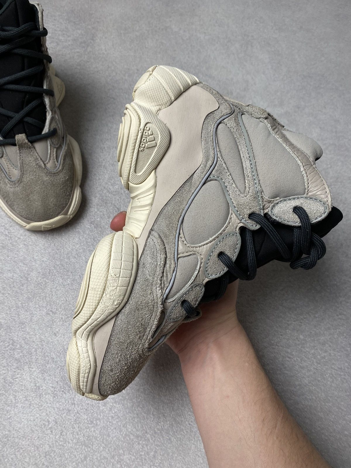 Yeezy Adidas Yeezy Boost 500 high Mist Stone GV7775 Size US 6 / IT 36 - 11 Thumbnail