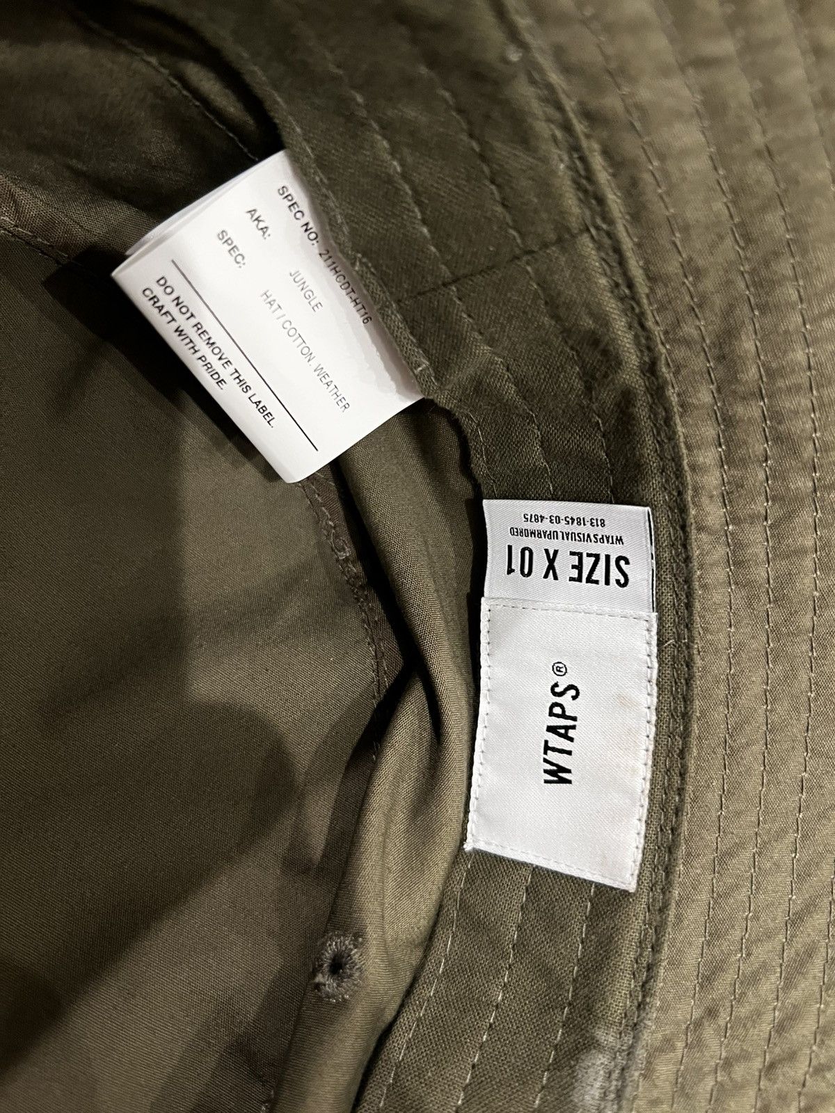 Wtaps Wtaps bucket hat Size ONE SIZE - 4 Thumbnail