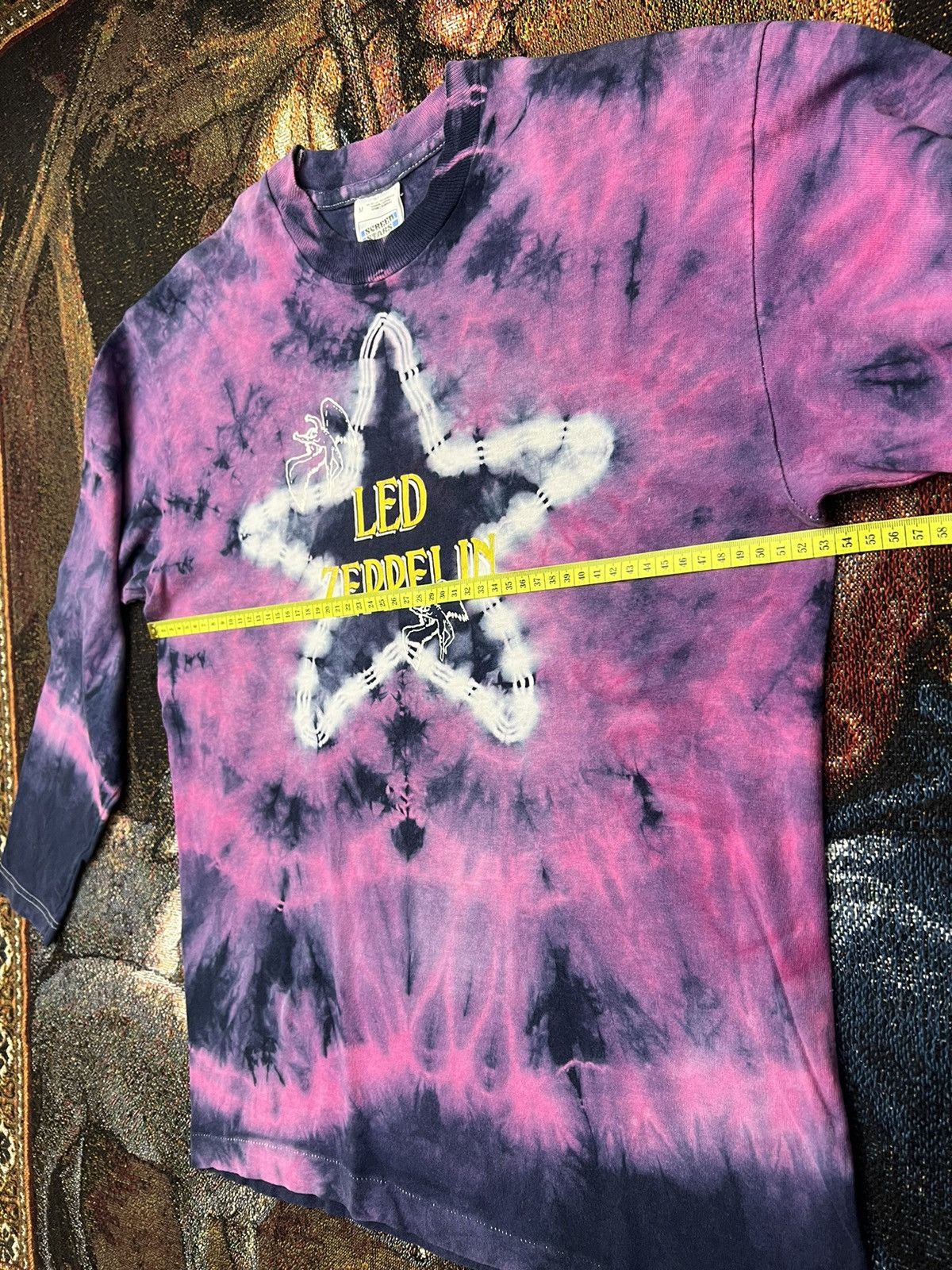 Band Tees Vintage Led Zeppelin Tie Dye LS Size US M / EU 48-50 / 2 - 6 Thumbnail