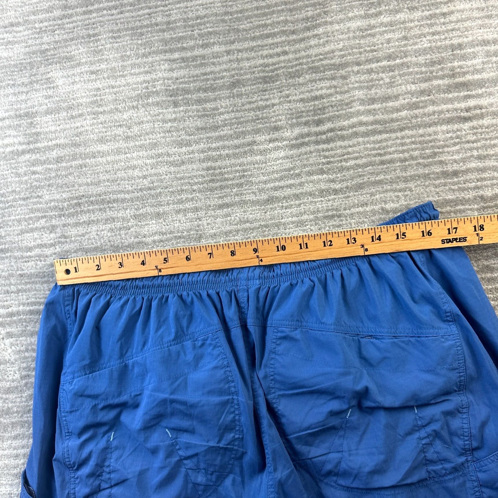 Patagonia Patagonia Shorts Mens Large Lined Blue Outdoor Athletic 9" Inseam 9" Polyester Pockets Logo Casual Travel Shirt? Size US 33 - 6 Thumbnail