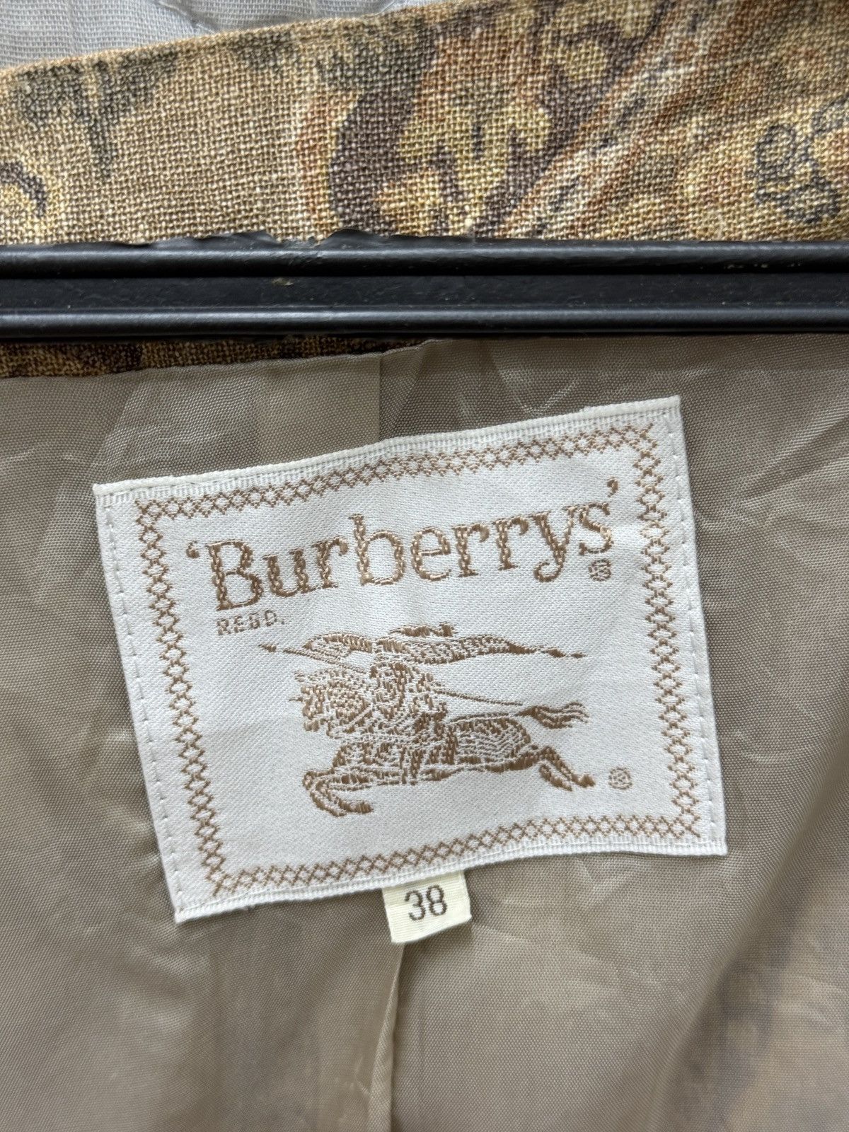 Burberry 🔥🔥🔥ARCHIVE BURBERRYS FLORAL VEST Size M / US 6-8 / IT 42-44 - 8 Thumbnail