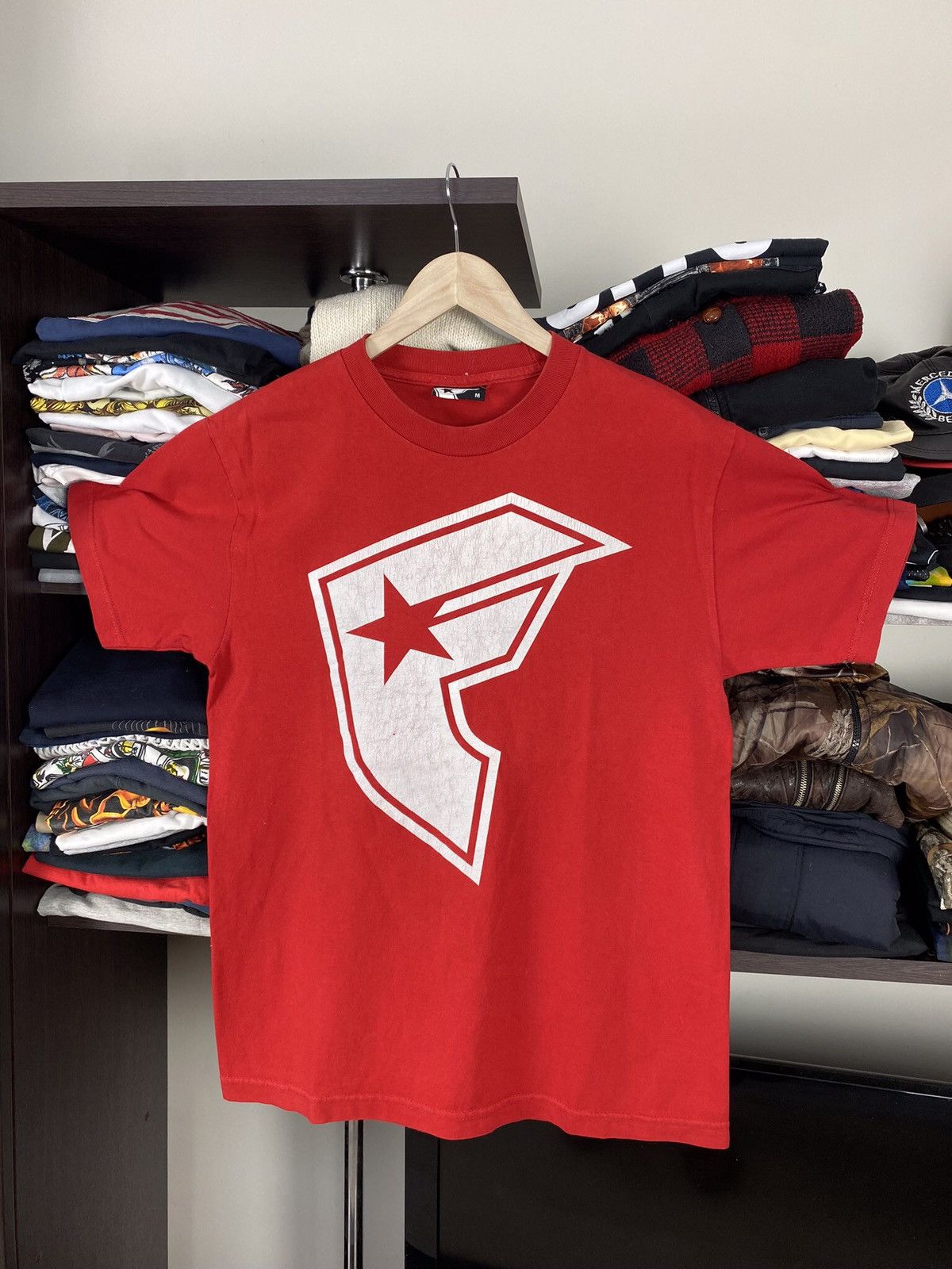 Famous Stars And Straps × Rogue Status × Vintage Vintage Y2K Rogue Status Famous Stars & Straps Tee Size US M / EU 48-50 / 2 - 1 Thumbnail