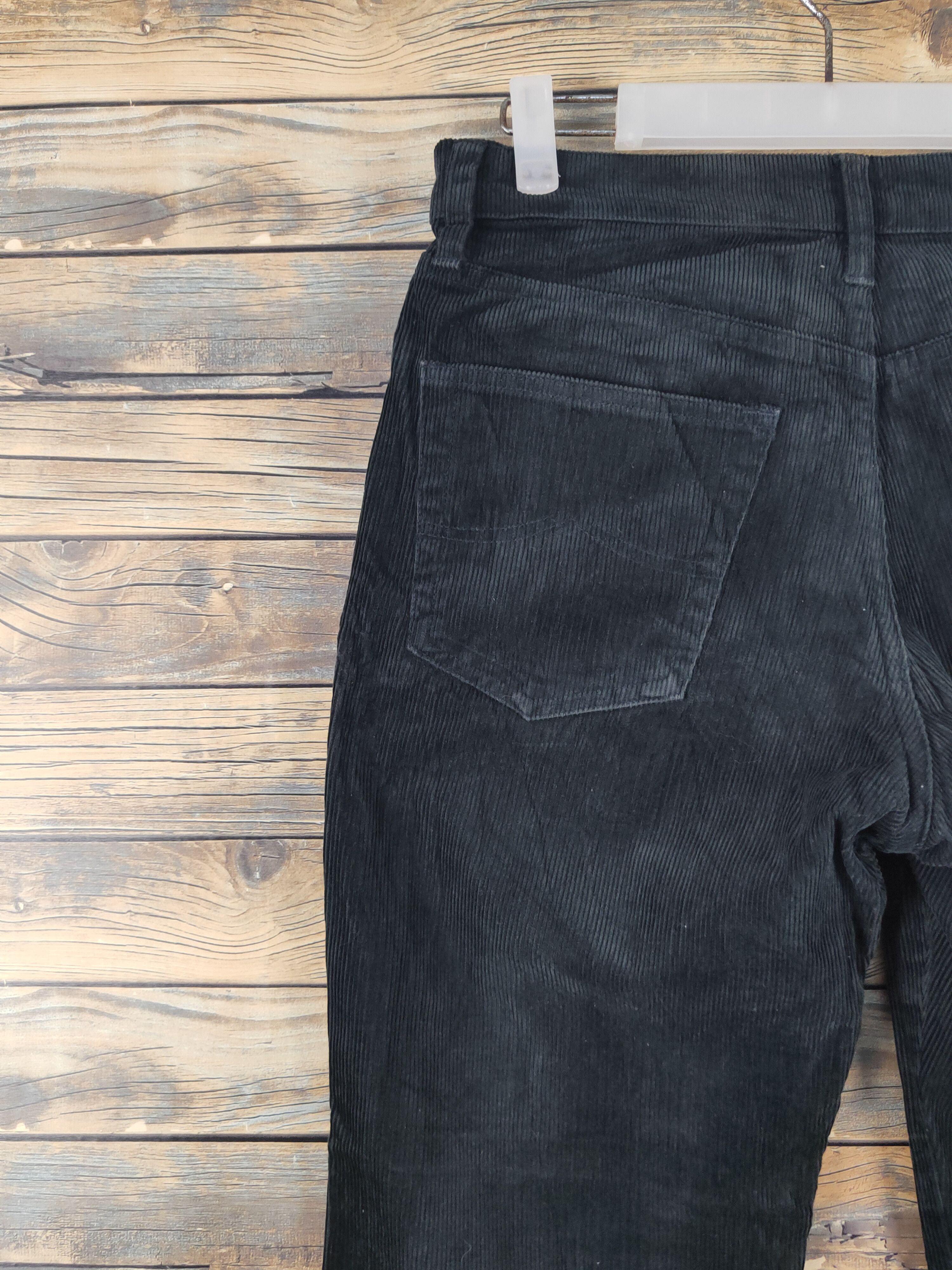 Vintage Bobson Black Faded vintage Corduroy Pants #W1721 Size US 31 - 8 Thumbnail