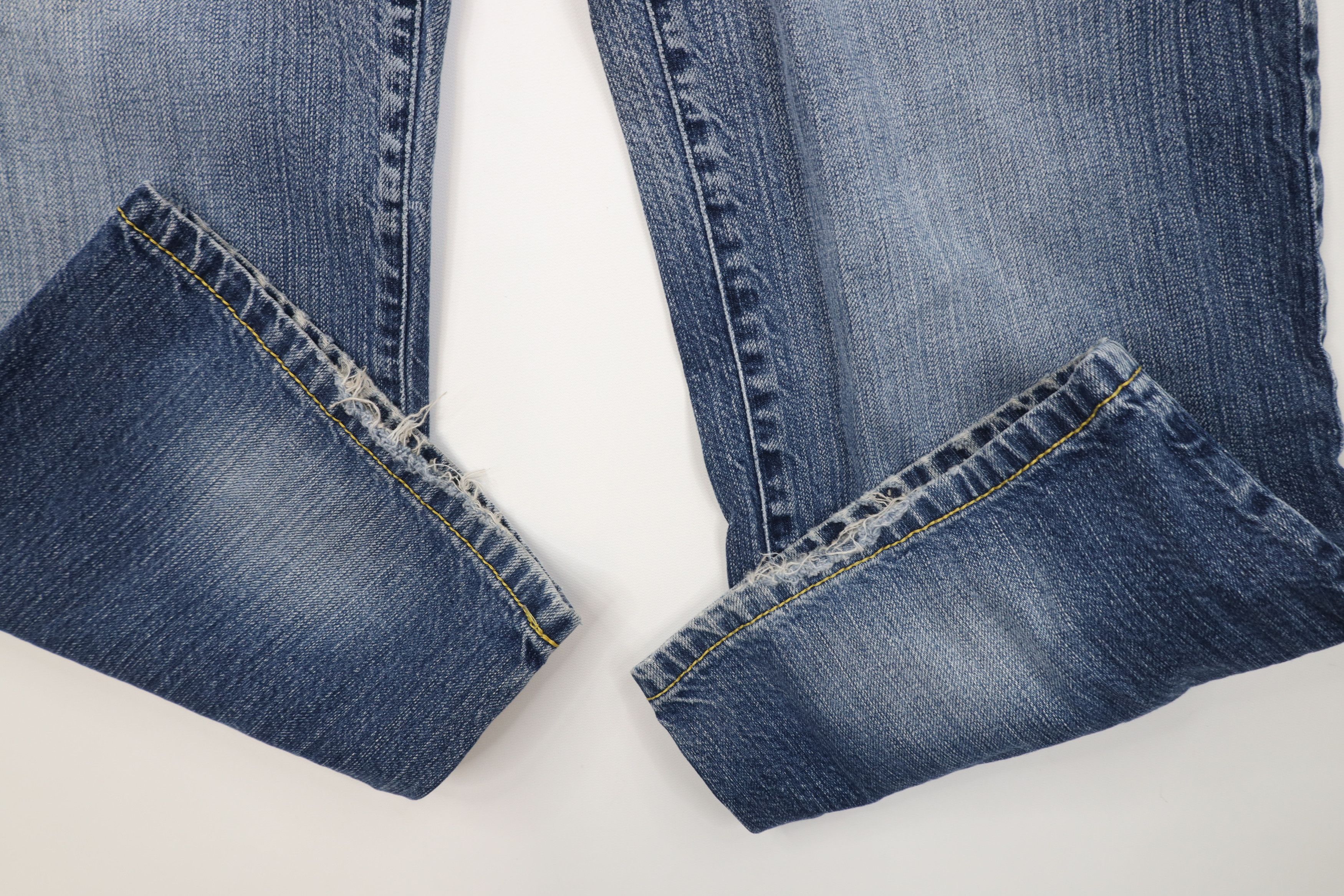 Enyce Vintage 90s Y2K Enyce Fit Wide Leg Denim Jeans Blue Cotton Size US 34 / EU 50 - 5 Thumbnail