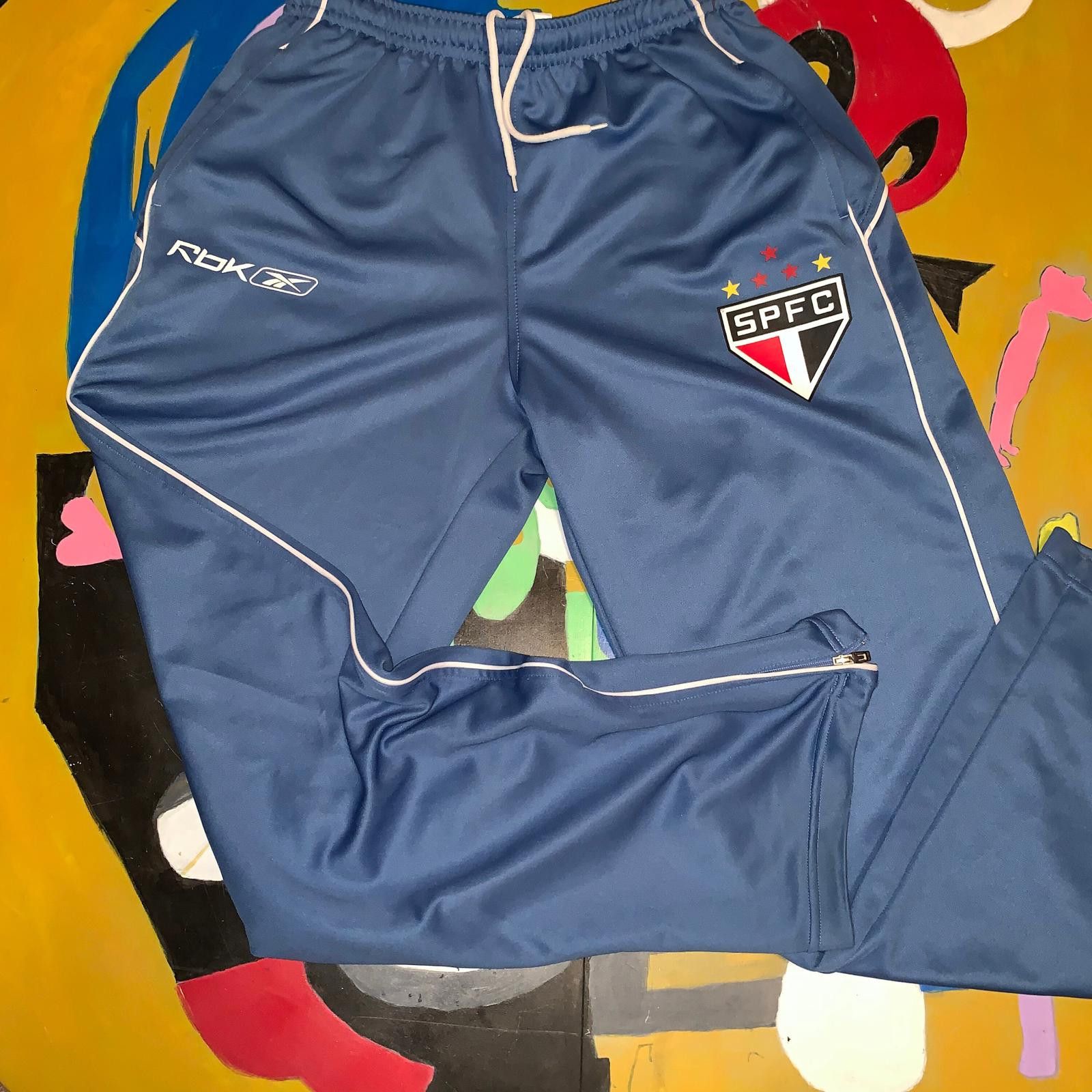 Reebok Reebok SPFC Men's Athletic Track Pants Size US 34 / EU 50 - 1 Thumbnail