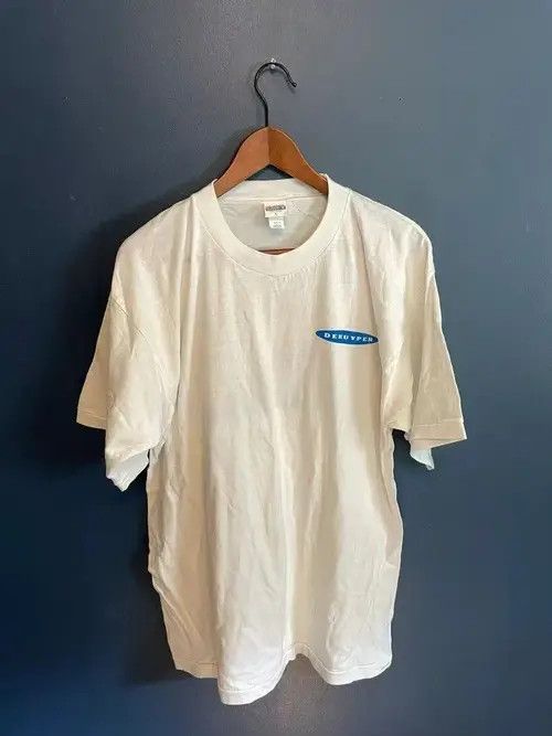 Japanese Brand White washed vintage cow print cotton t-shirt Size US M / EU 48-50 / 2 - 6 Thumbnail