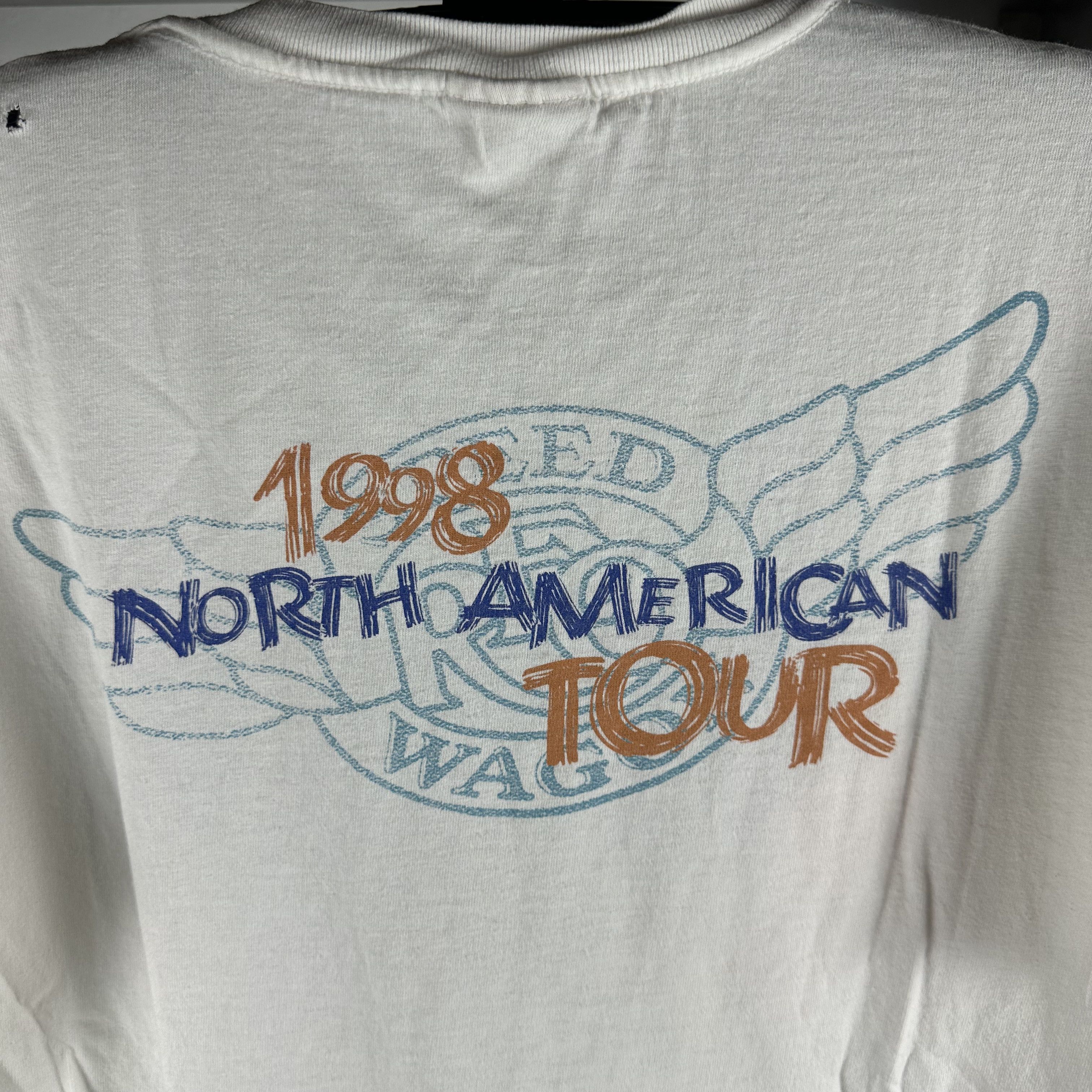 Vintage ​​1998 REO Speedwagon North American Tour Concert T-shirt Size US XXL / EU 58 / 5 - 4 Thumbnail