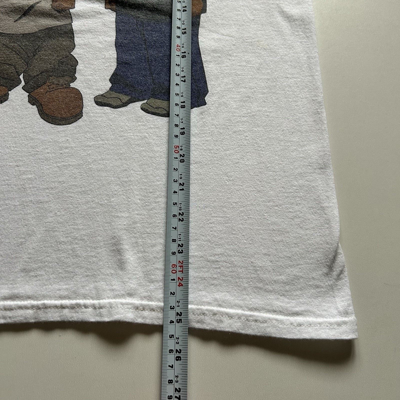 Vintage Vintage The Boondocks Shirt Small White Y2K Riley Huey Promo Size US S / EU 44-46 / 1 - 5 Thumbnail