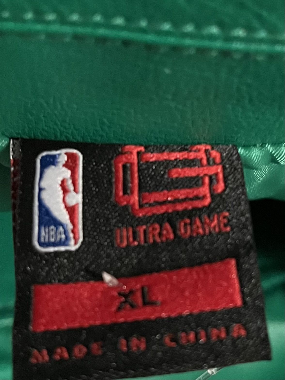 Other Ultra Game Boston Celtics NBA Varsity Jacket Faux Leather Size US XL / EU 56 / 4 - 3 Thumbnail