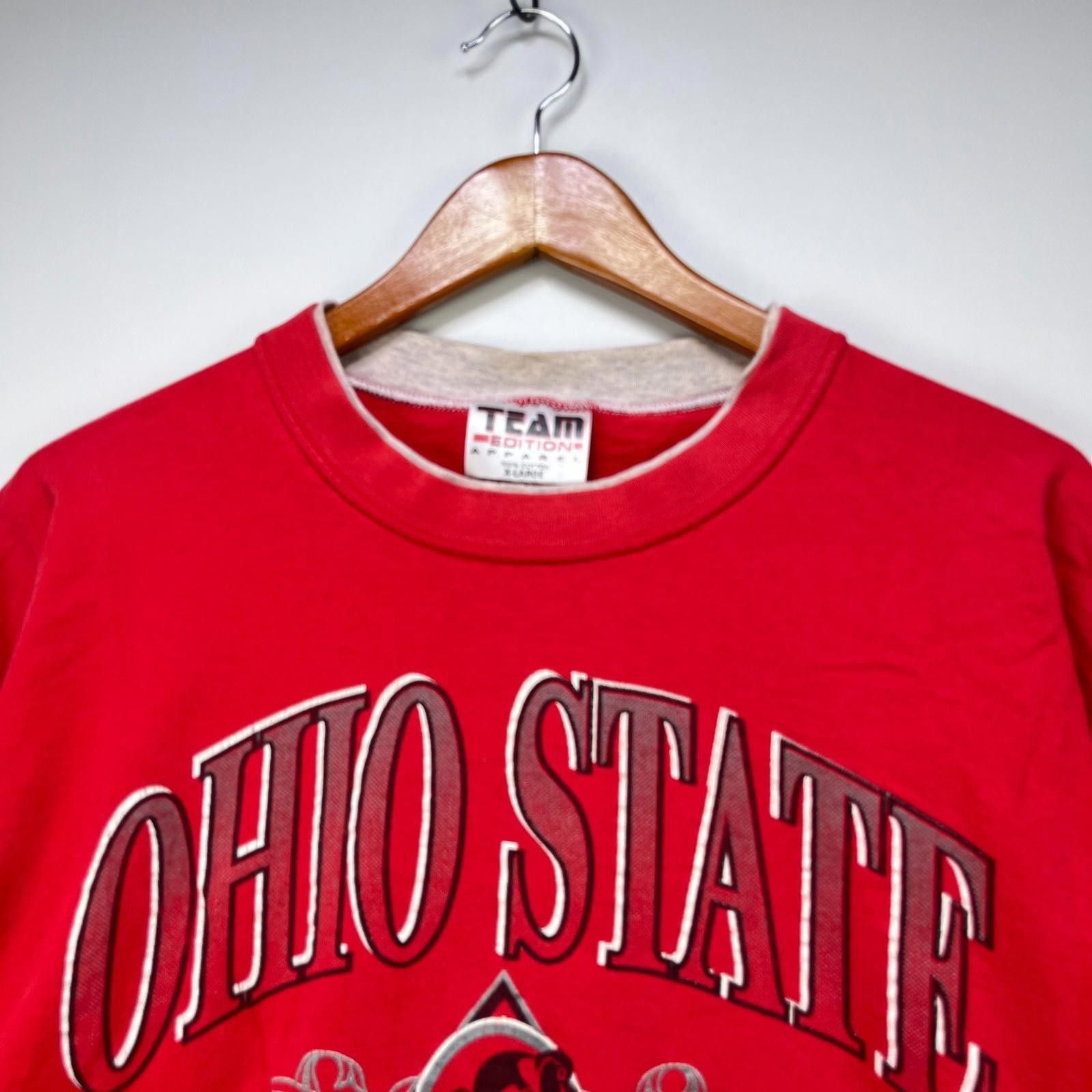 Other Vintage 90s Ohio State Buckeyes T Shirt XL Size ONE SIZE - 3 Thumbnail