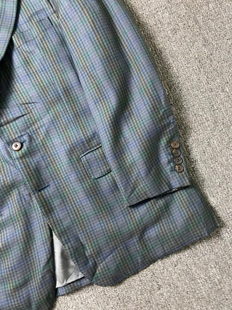 Aquascutum Vintage Aquascutum Houndstooth Blazer (191) Size US XS / EU 42 / 0 - 8 Thumbnail
