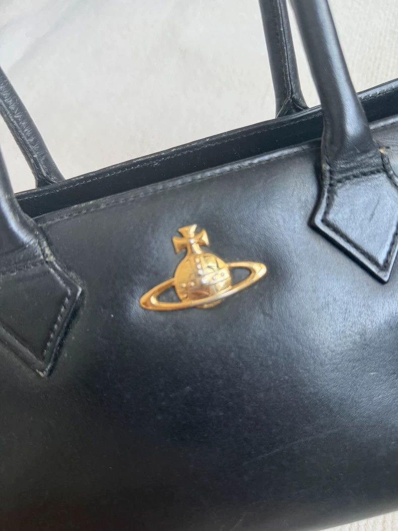 Vivienne Westwood Vivienne Westwood size os Black gold classic cowhide square Size ONE SIZE - 2 Thumbnail