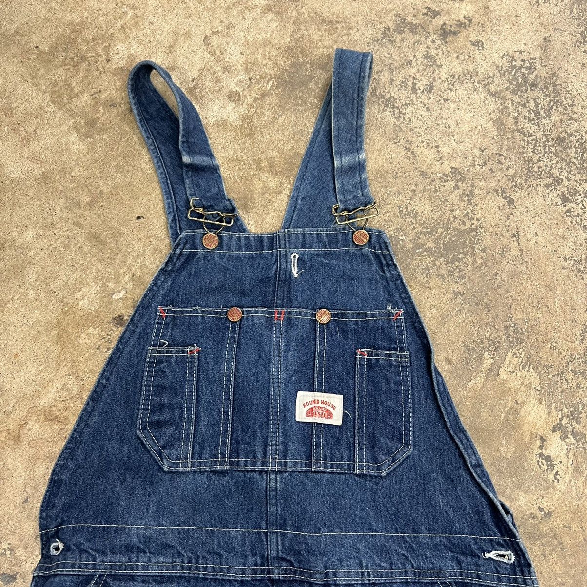 Carhartt × Dickies × Vintage Vintage roundhouse denim overalls Size US L / EU 52-54 / 3 - 5 Thumbnail