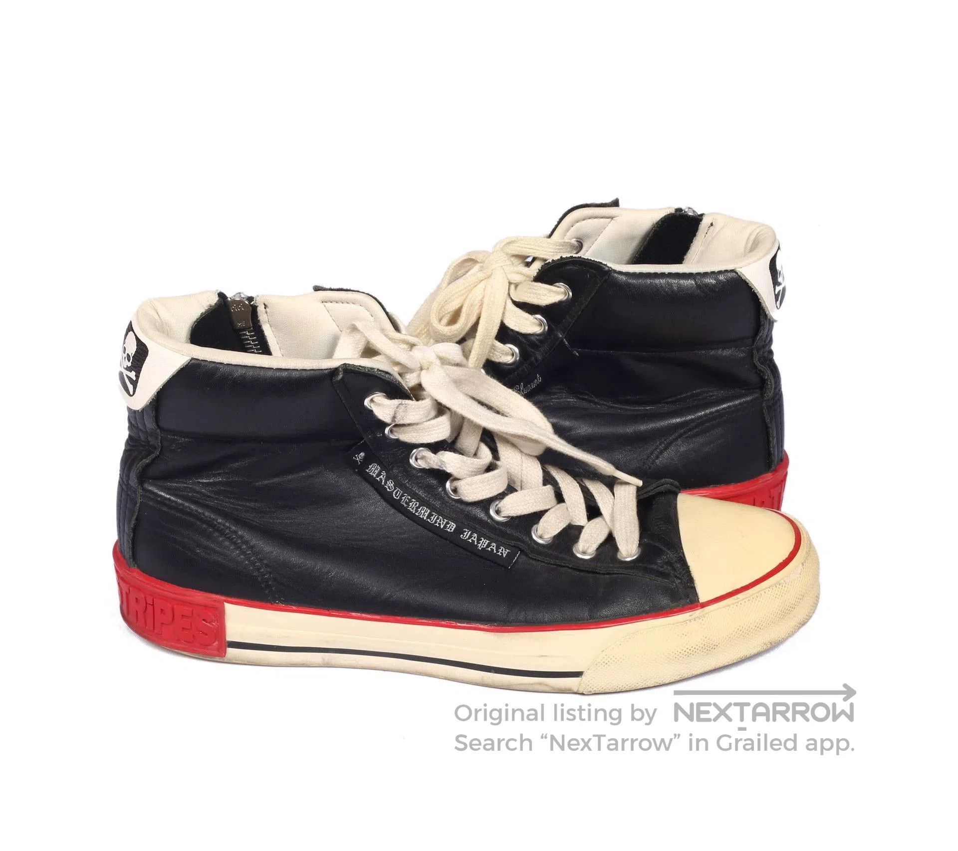 Mastermind Japan Black High-Top Sneakers. Size US 8 / EU 41 - 2 Thumbnail