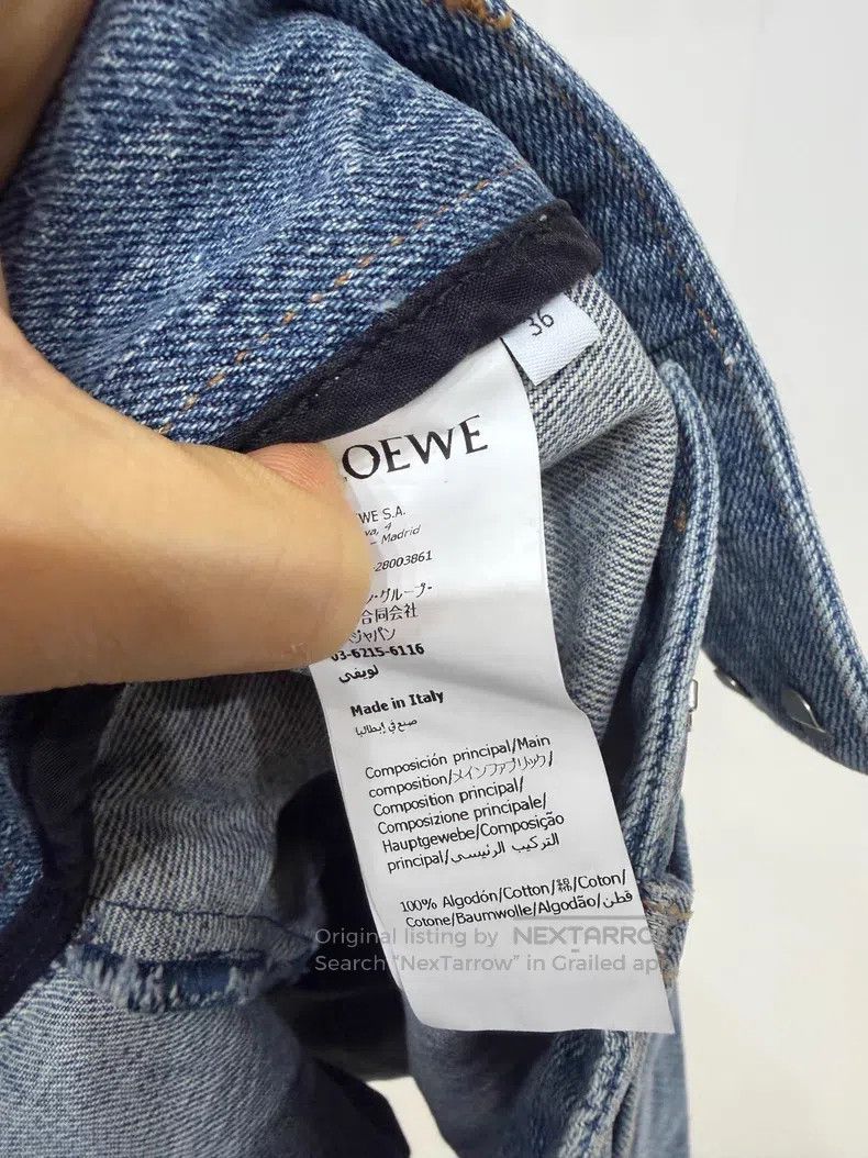 Loewe Loewe 2025 Spring Summer Mini Denim Skirt Size 24" / US 00 / IT 34 - 5 Thumbnail