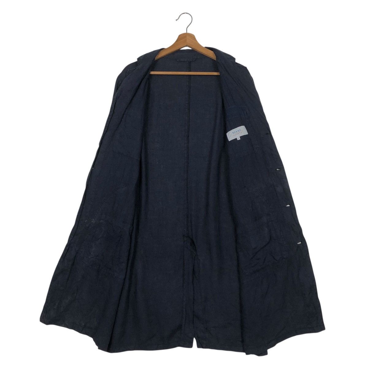 Beams Plus 📌Rich Blue Vintage Long Jacket Beams Plus Issey Miyake Size US M / EU 48-50 / 2 - 14 Thumbnail