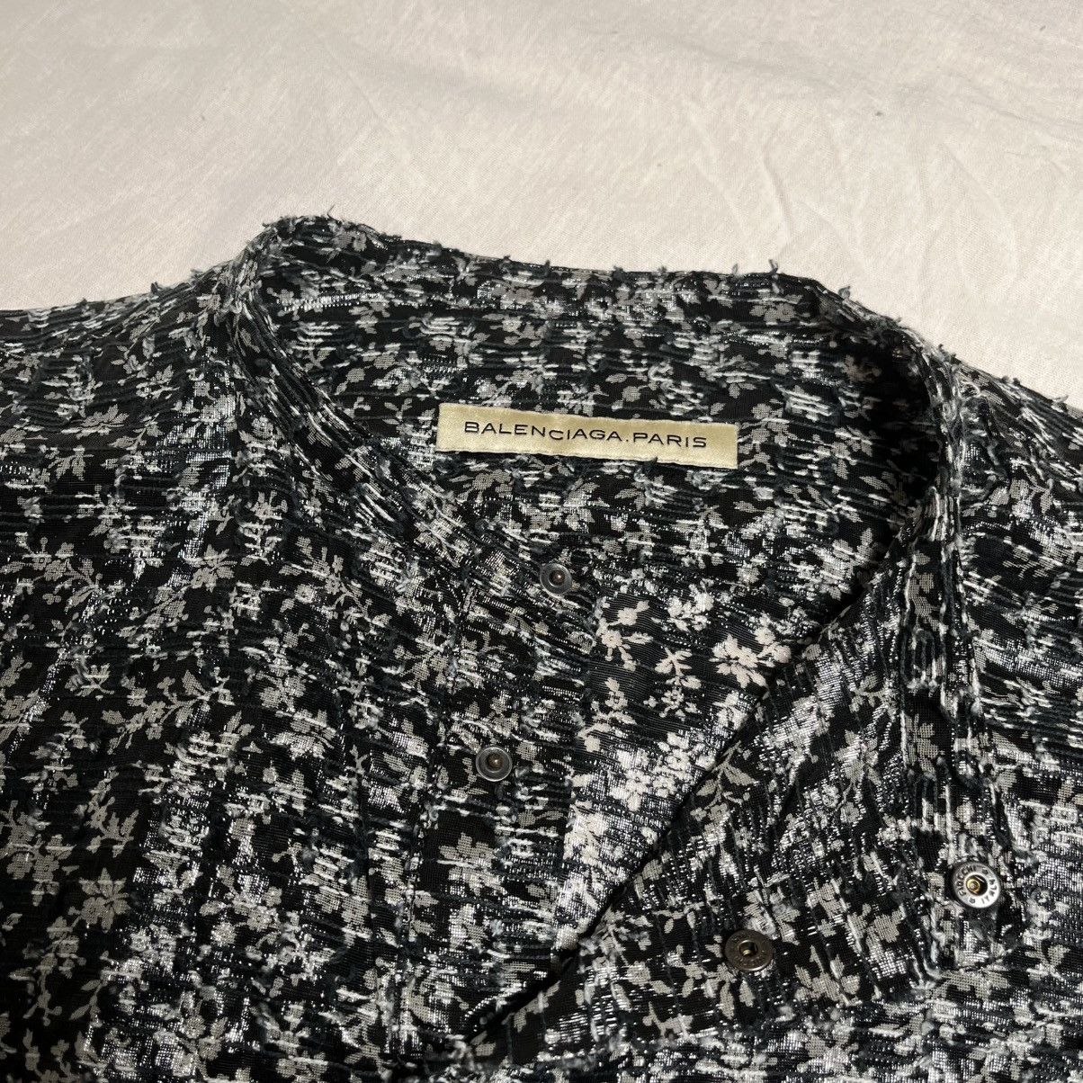 Balenciaga OPIUM SEMI-TRANSPARENT BALENCIAGA SHIRT🦇 Size XS / US 0-2 / IT 36-38 - 6 Thumbnail