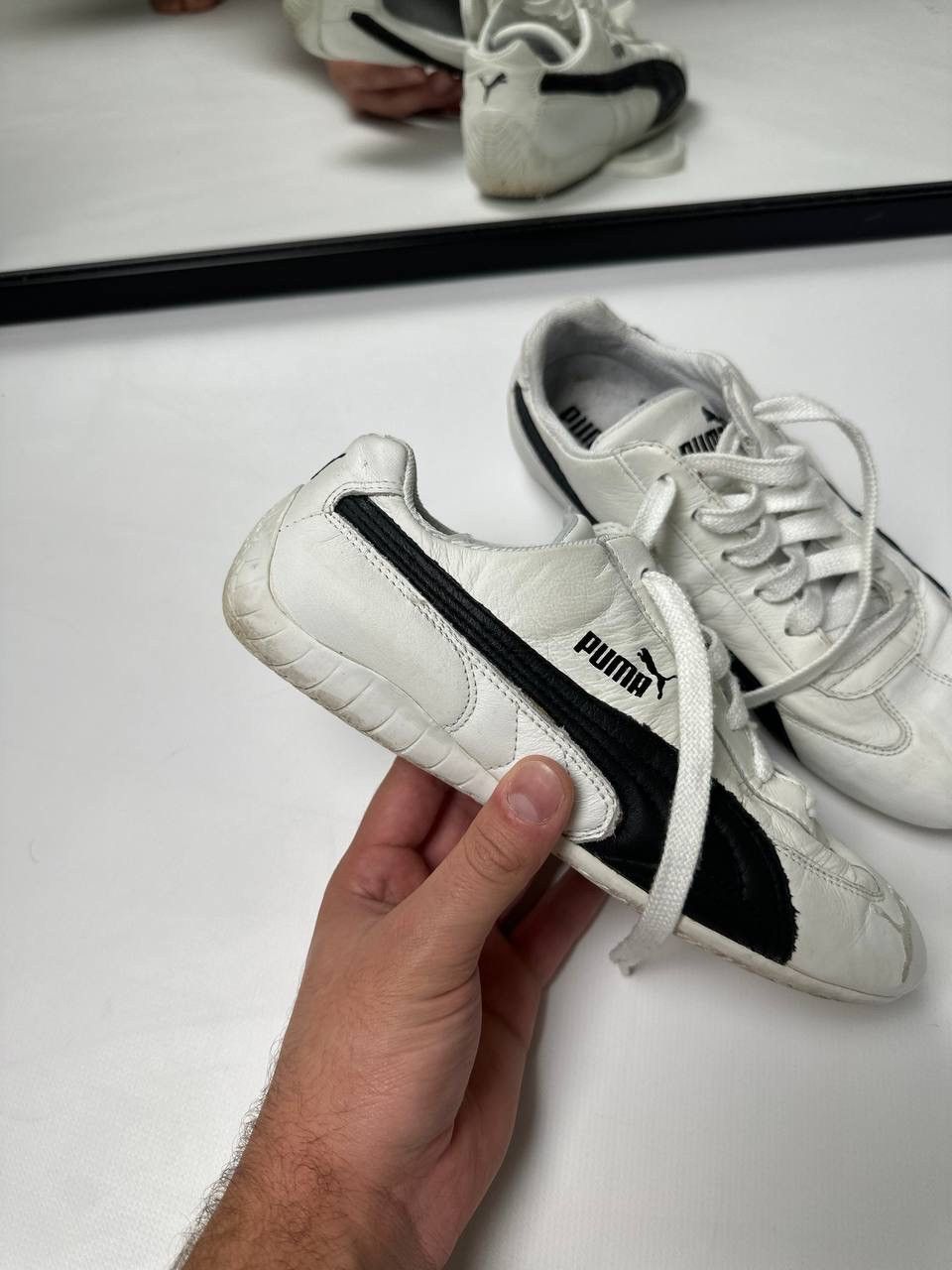 Puma 00s Vintage Puma Leather Speed Cat shoes Japanese Size US 6 / IT 36 - 2 Thumbnail