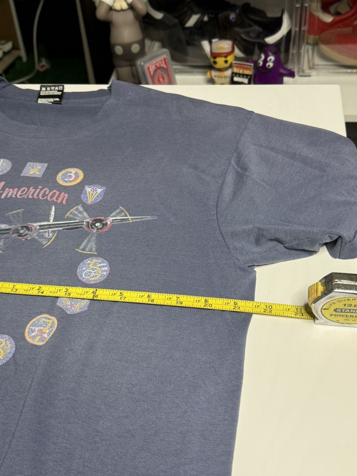 Vintage VINTAGE 1990’s SS All American B-24 Tee “Slate” [L] PREOWNED Size US L / EU 52-54 / 3 - 7 Thumbnail