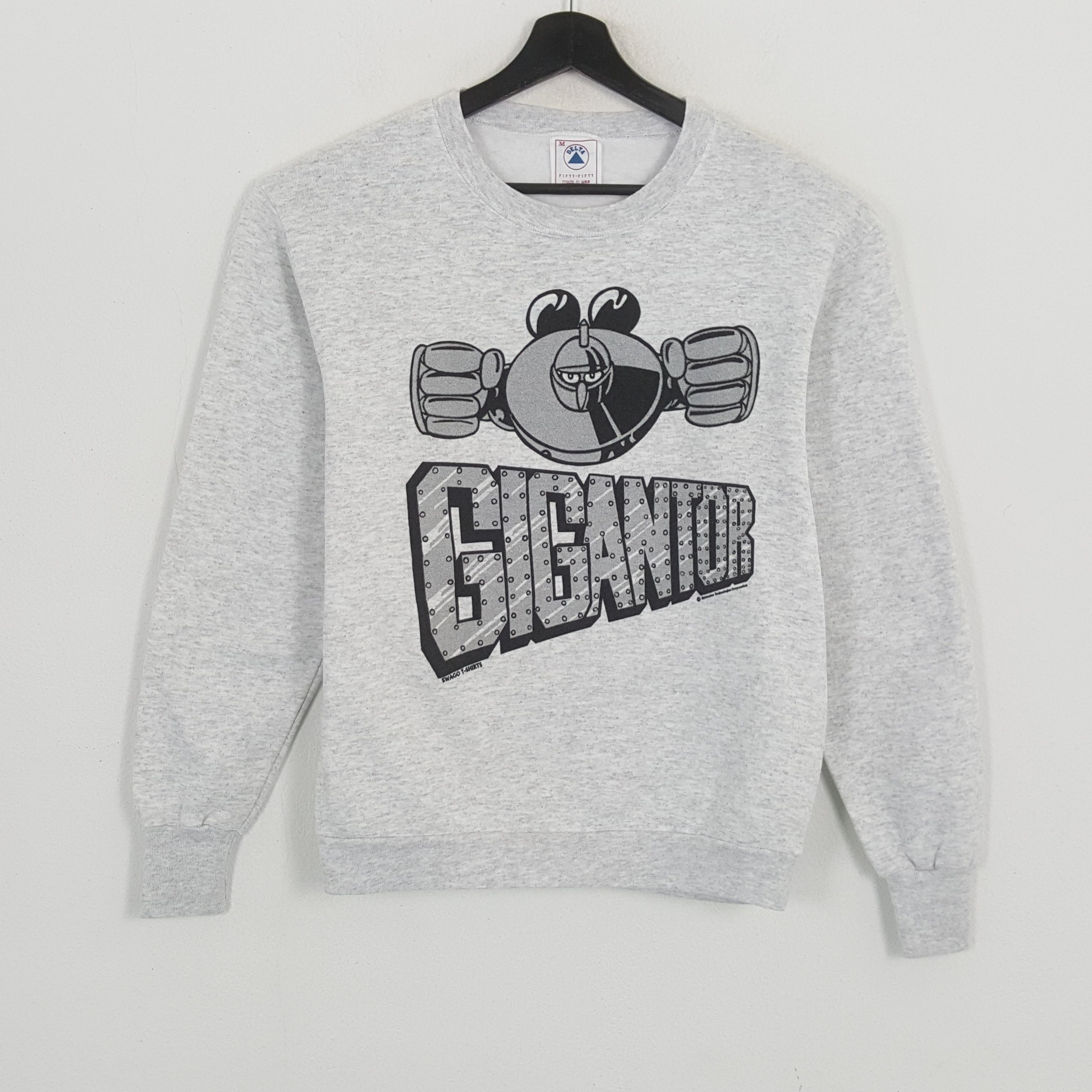 Sci-Fi Fantasy × Vintage GIGANTOR Japanese Anime Cartoon Vintage Sweatshirt Size US S / EU 44-46 / 1 - 1 Thumbnail