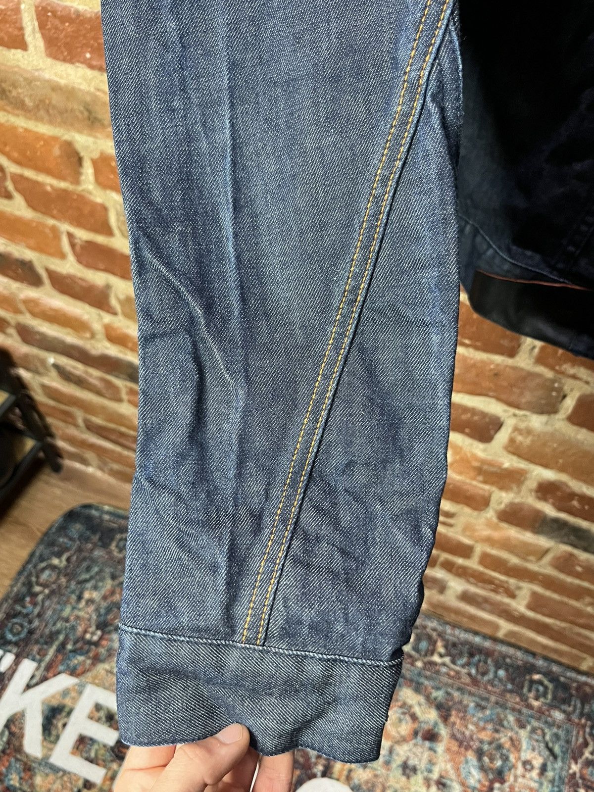 Yohji Yamamoto y-3 2007 denim jacket Size US L / EU 52-54 / 3 - 3 Thumbnail