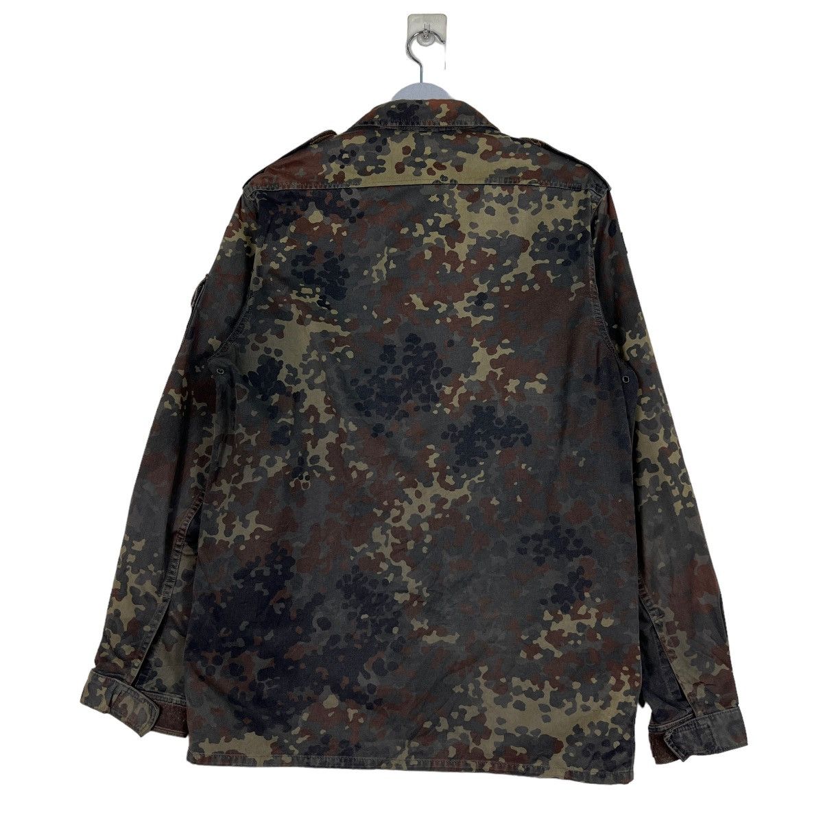 Vintage 🔥 VINTAGE GERMAN MILITARY GE KOHLER GMBH CAMO FIELD JACKET Size US M / EU 48-50 / 2 - 8 Thumbnail