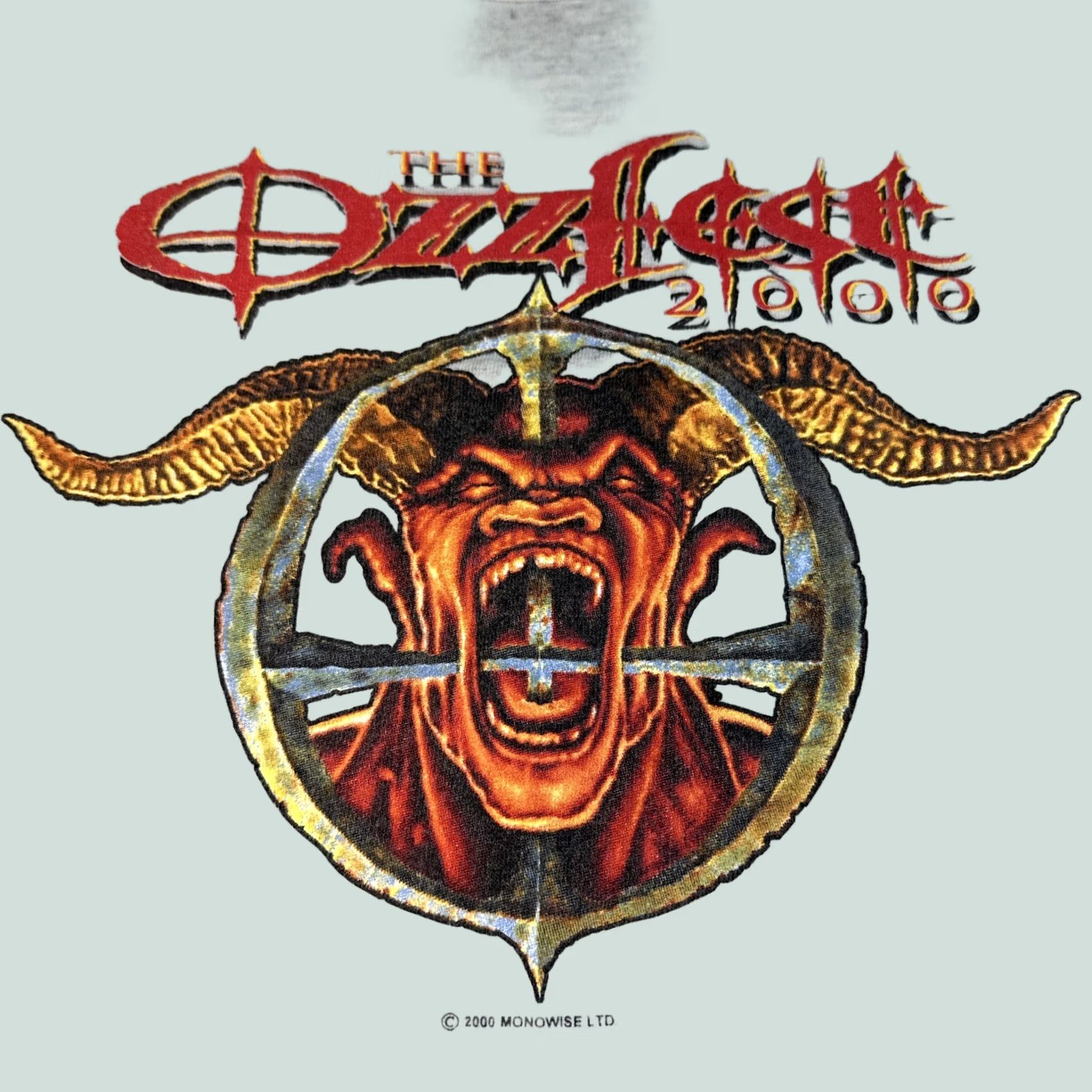 Vintage VINTAGE OZZFEST 2000 Tank Top Muscle Shirt OZzy Osborne XL Gray Men T-Shirt Ozzy Ozzfest Limited Edition Preshrunk US Made Graphic Print 2000s Mens Size US XL / EU 56 / 4 - 1 Thumbnail