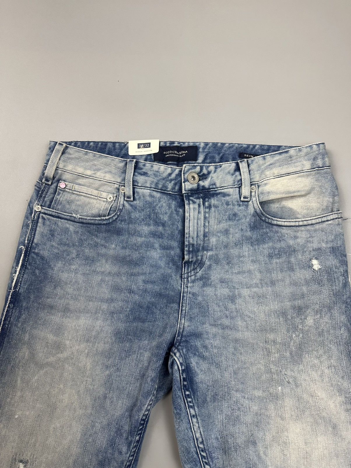 Scotch & Soda Scotch&Soda Rip Style Washed blue outside seam style Size US 30 / EU 46 - 5 Thumbnail