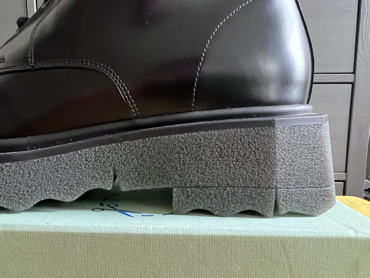 Off-White NIB $1.1K Sponge-Sole Army/Combat Boots, Italy SEND OFFERS Size US 9 / EU 42 - 15 Thumbnail