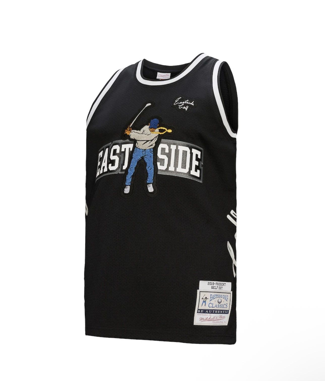 Mitchell & Ness East Side Golf x Mitchell & Ness Mesh Jersey - Size 2XL Size US XXL / EU 58 / 5 - 2 Thumbnail