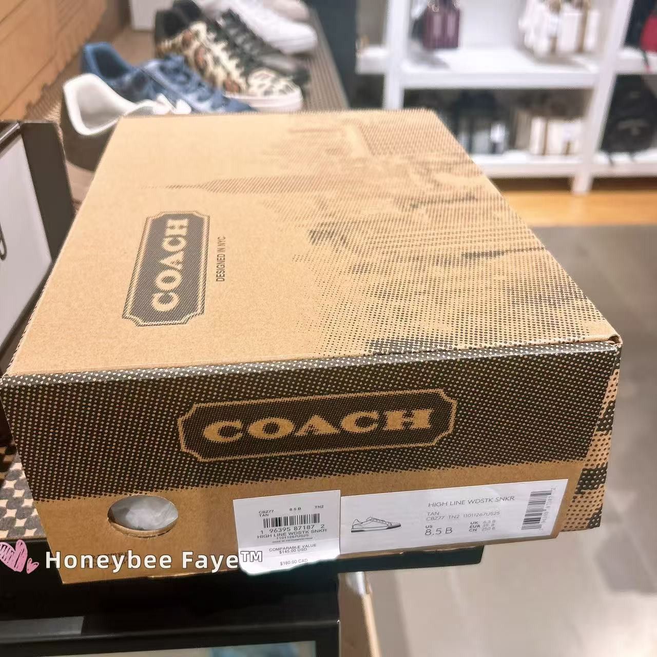 Coach Peanuts High Line Sneaker In Signature Canvas With Snoopy Size US 8.5 / IT 38.5 - 4 Thumbnail