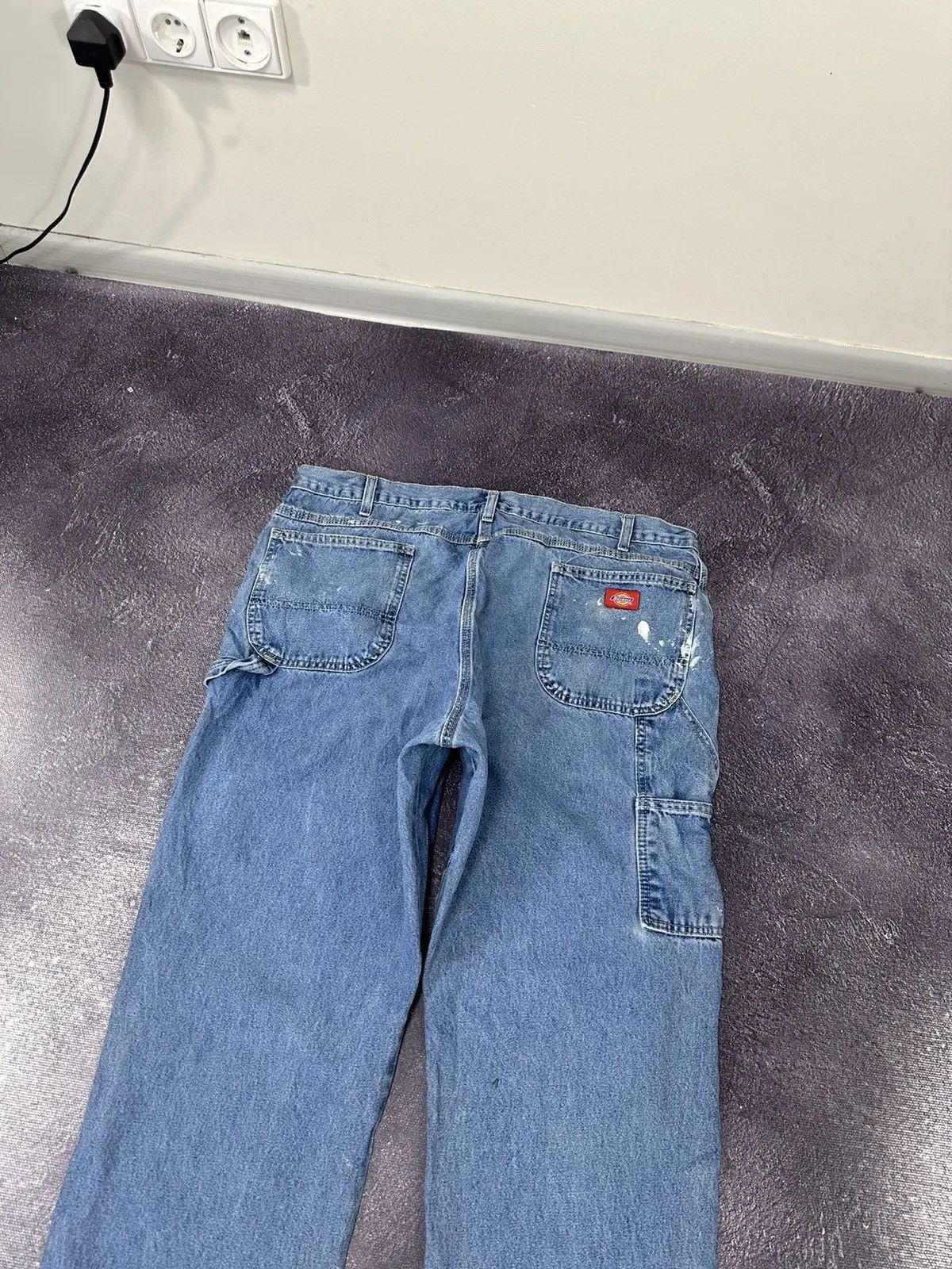 Dickies × Vintage Vintage Dickies USA Light Blue Denim Hype Baggy Jeans Size US 42 / EU 58 - 4 Thumbnail