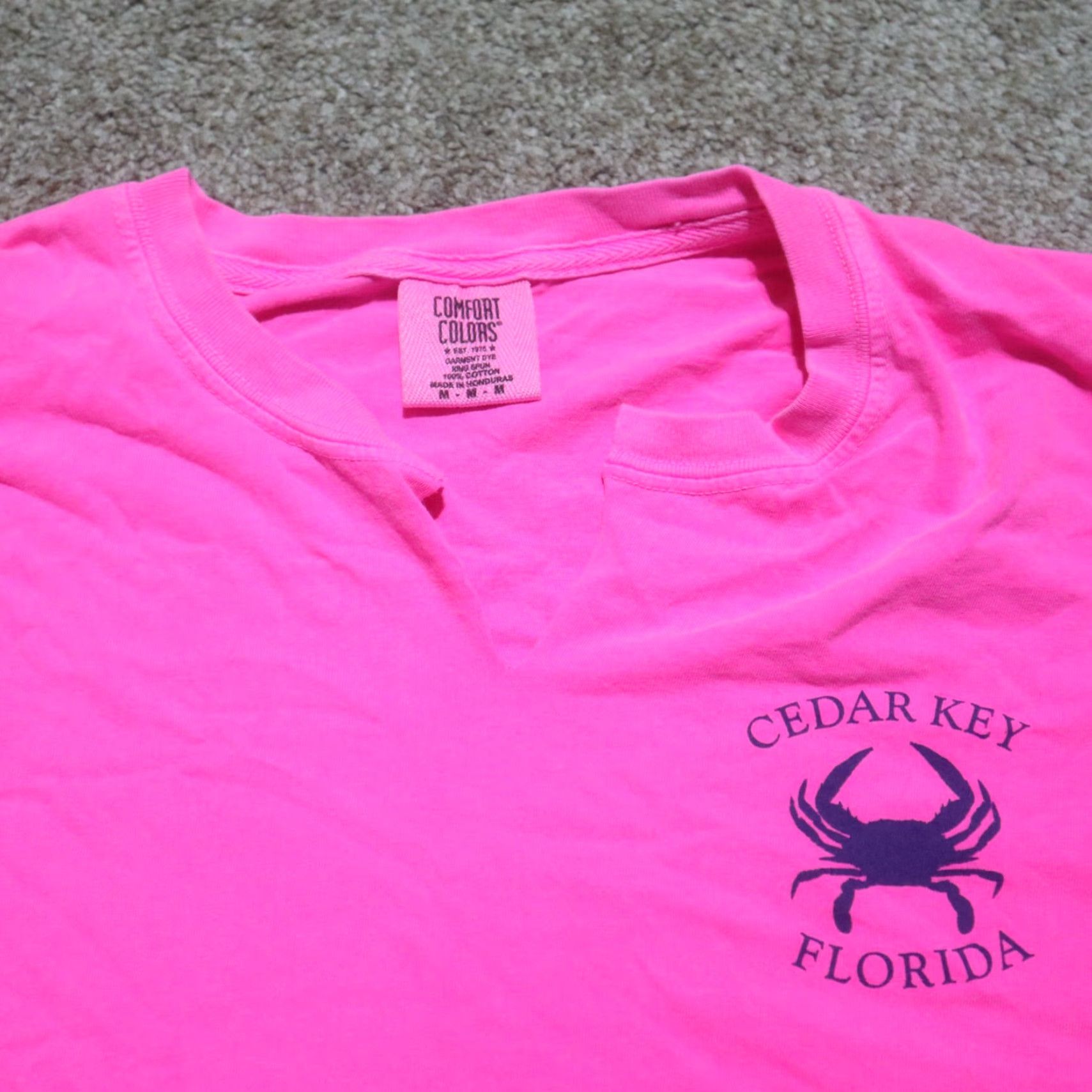 Vintage VINTAGE Florida Shirt Womens M Pink Tee T-Shirt 90s Florida Womens Pink Shirt M Adult Medium Girls Boys Womens Size M / US 6-8 / IT 42-44 - 3 Thumbnail