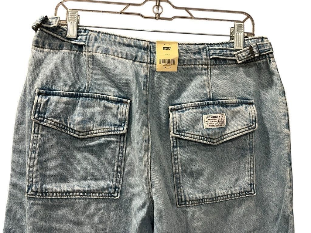 Levi's Levi's Surplus NWT Baggy Straight Leg Denim Jeans Size 30x31 Size 30" / US 8 / IT 44 - 10 Thumbnail