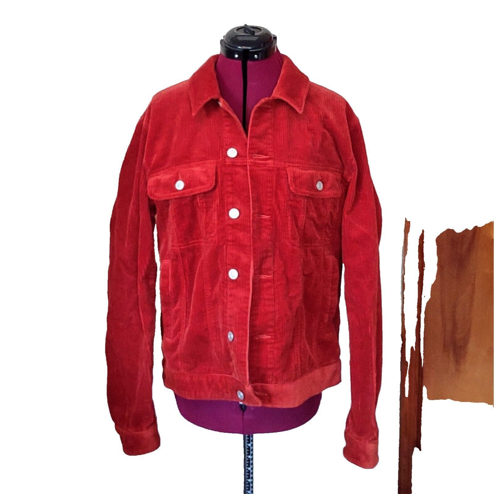 Asos ASOS DESIGN Corduroy Jacket Men Size US XL / EU 56 / 4 - 1 Thumbnail