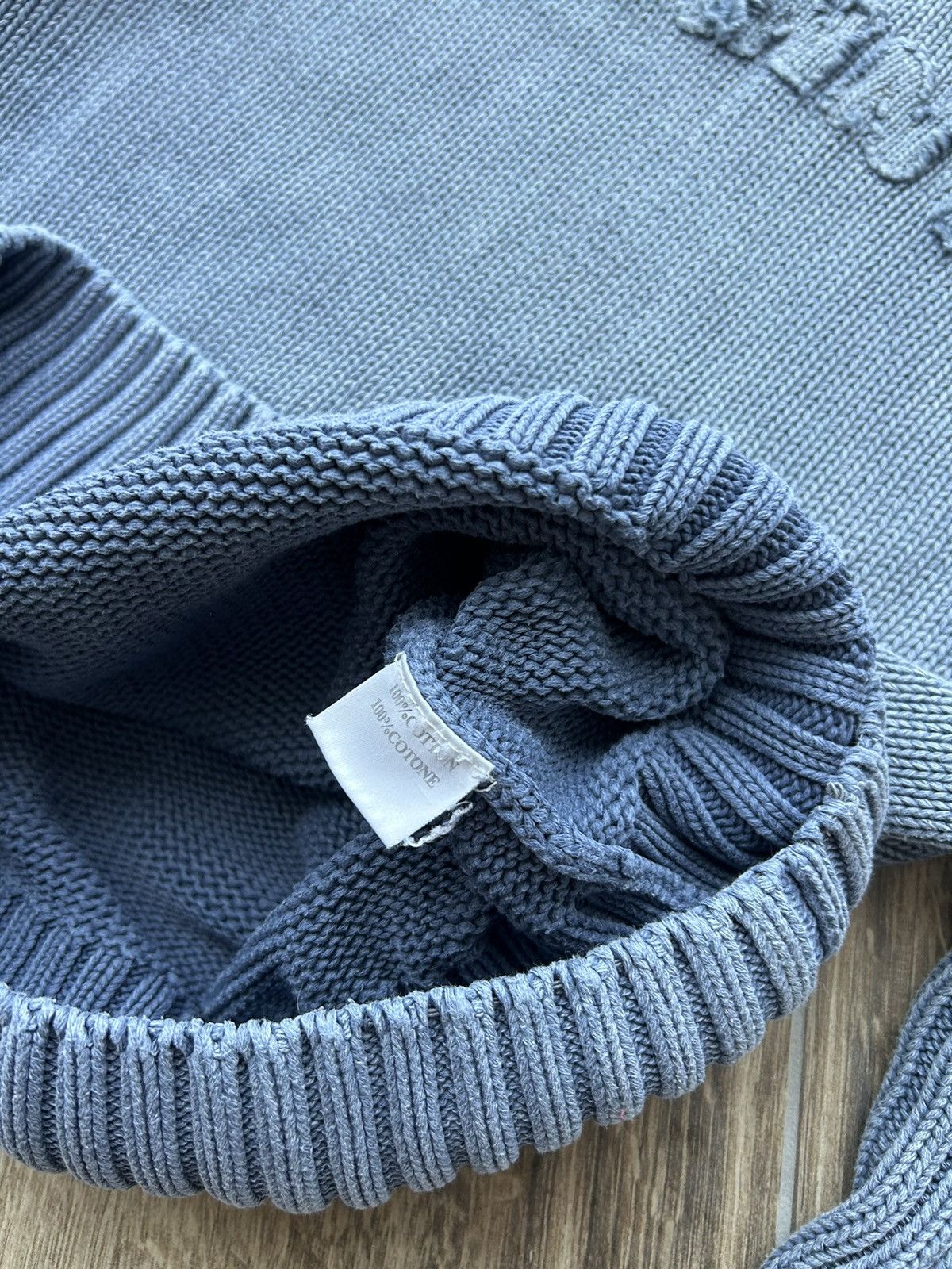 Japanese Brand Vintage Danny Ddw big logo knit-sweatshirt mens avant-garden Size US M / EU 48-50 / 2 - 4 Thumbnail