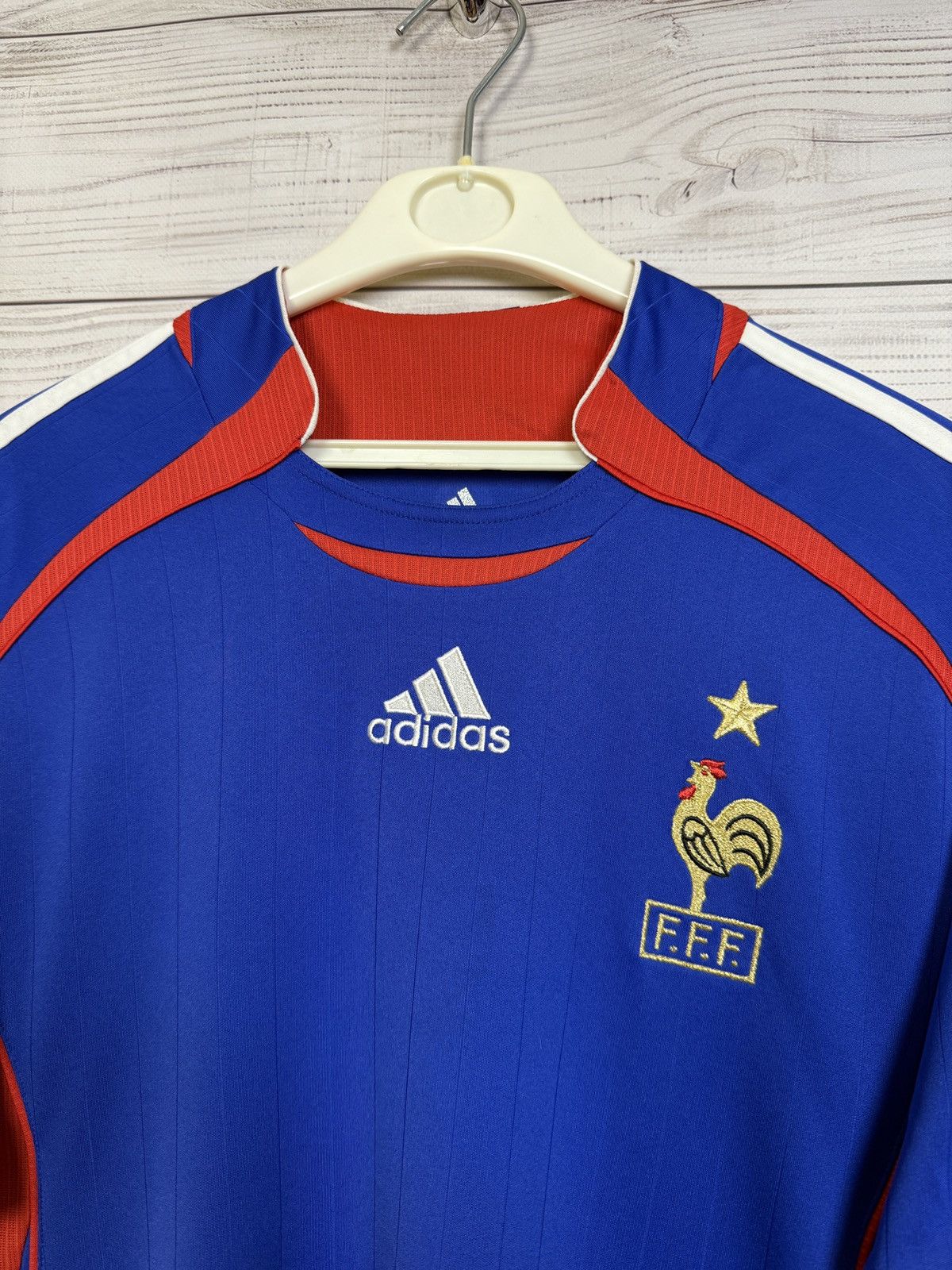 Adidas Adidas x France 2006 Jersey T Shirt Tee Navy Size US M / EU 48-50 / 2 - 5 Thumbnail
