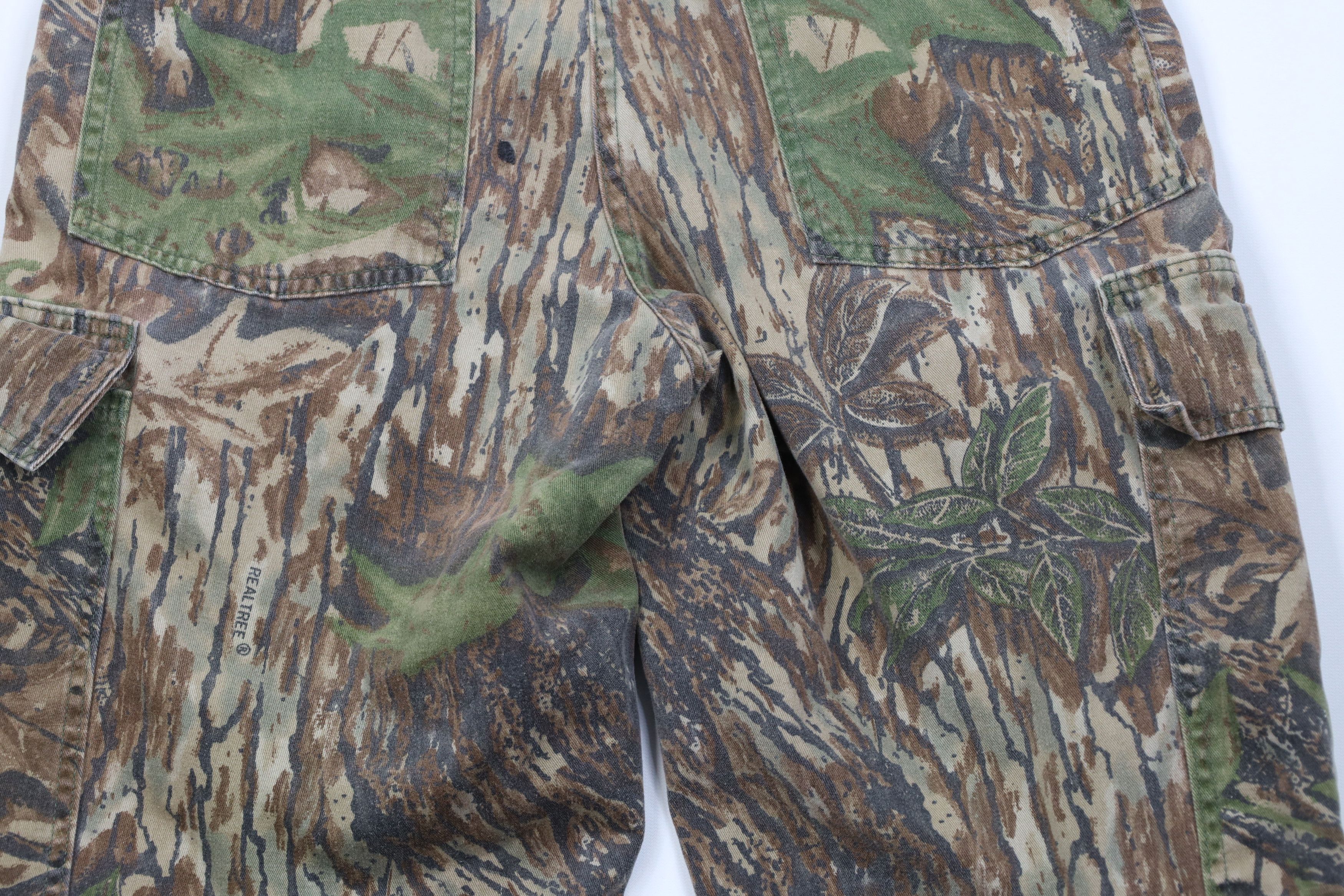 Vintage Vintage 90s Streetwear Camouflage Wide Leg Cargo Pants USA Size US 32 / EU 48 - 12 Thumbnail