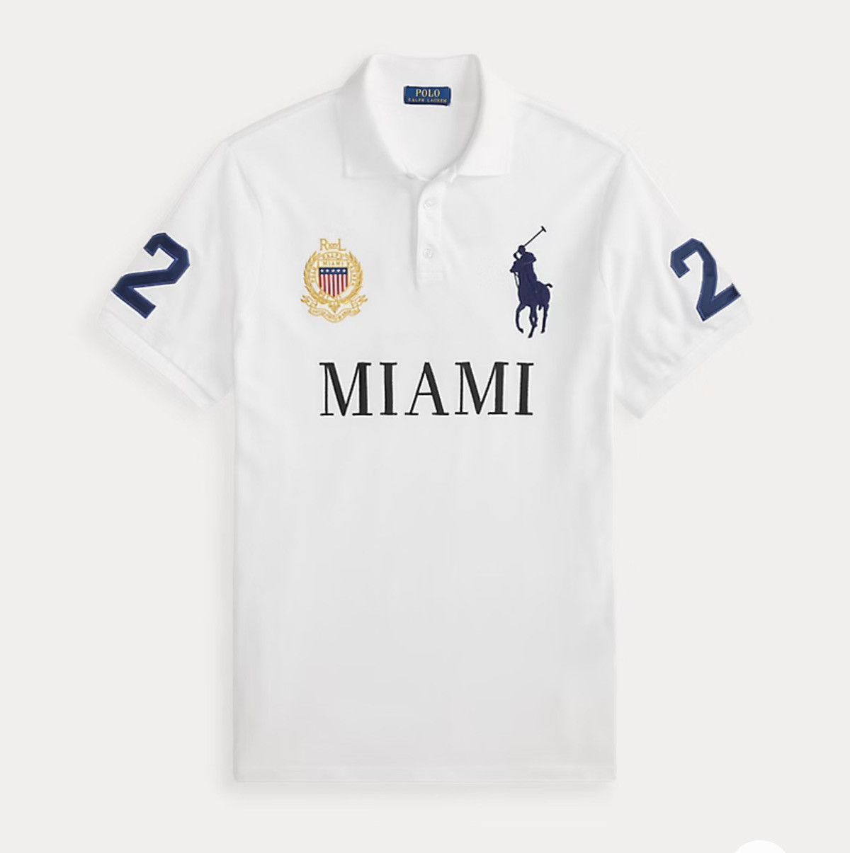 Polo Ralph Lauren Polo Ralph Lauren Classic Fit Miami Mesh Polo Shirt White XL Size US XL / EU 56 / 4 - 3 Thumbnail