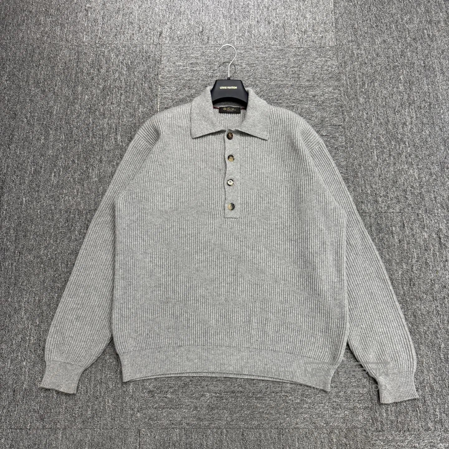 Loro Piana LORO PIANA Goat leather-spliced cashmere hooded jacket| Size US L / EU 52-54 / 3 - 1 Thumbnail