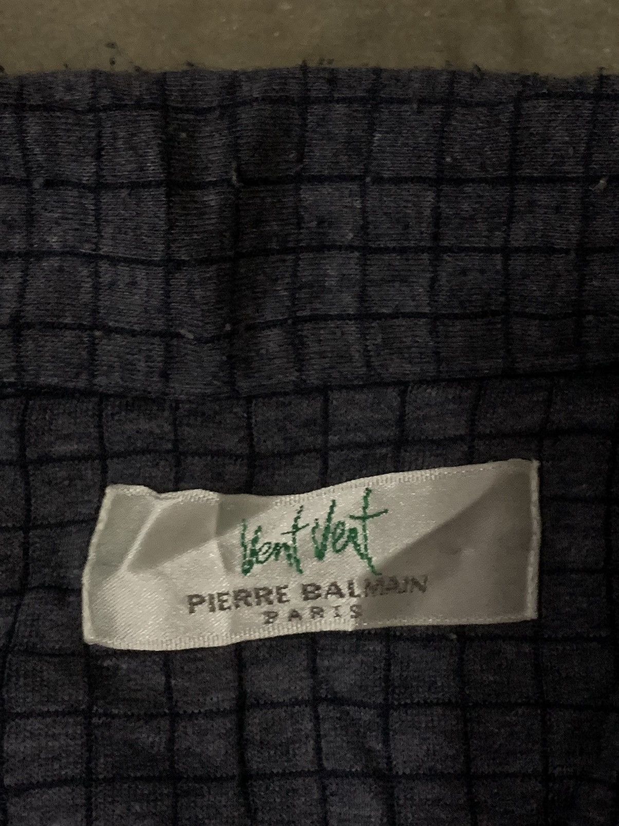 Balmain Pierre Balmain Paris Checker Shirt Size US L / EU 52-54 / 3 - 5 Thumbnail