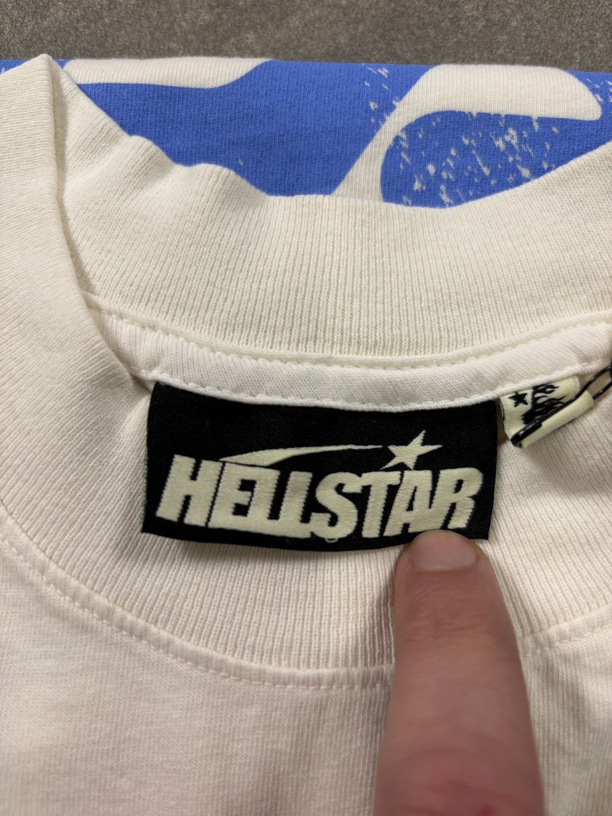 HELLSTAR Hellstar Retro T-Shirt, White Size US M / EU 48-50 / 2 - 8 Thumbnail