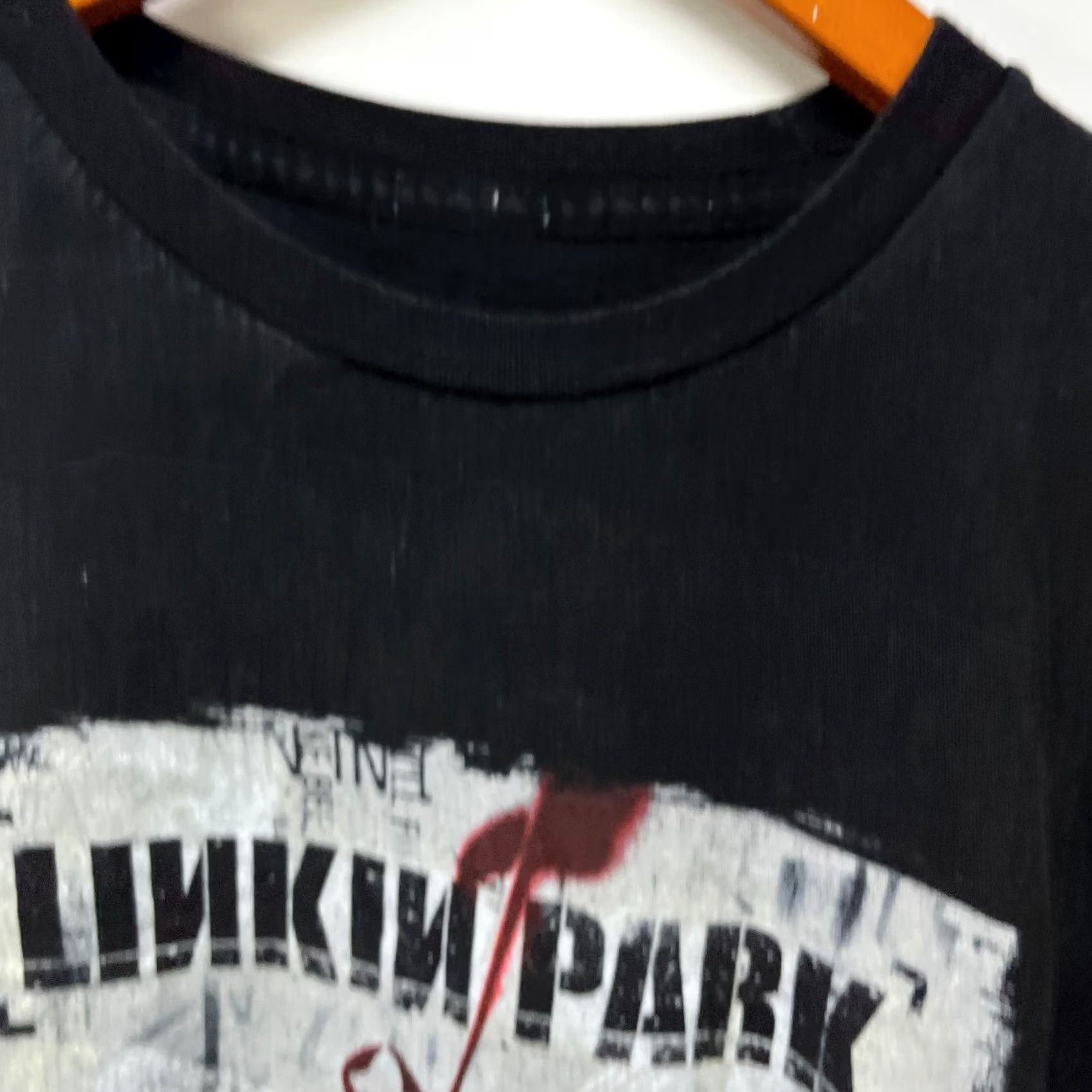 Vintage VINTAGE Linkin Park T-Shirt L Black Crew Neck Short Sleeve Graphic Print 2000s Band Mens Size US L / EU 52-54 / 3 - 3 Thumbnail