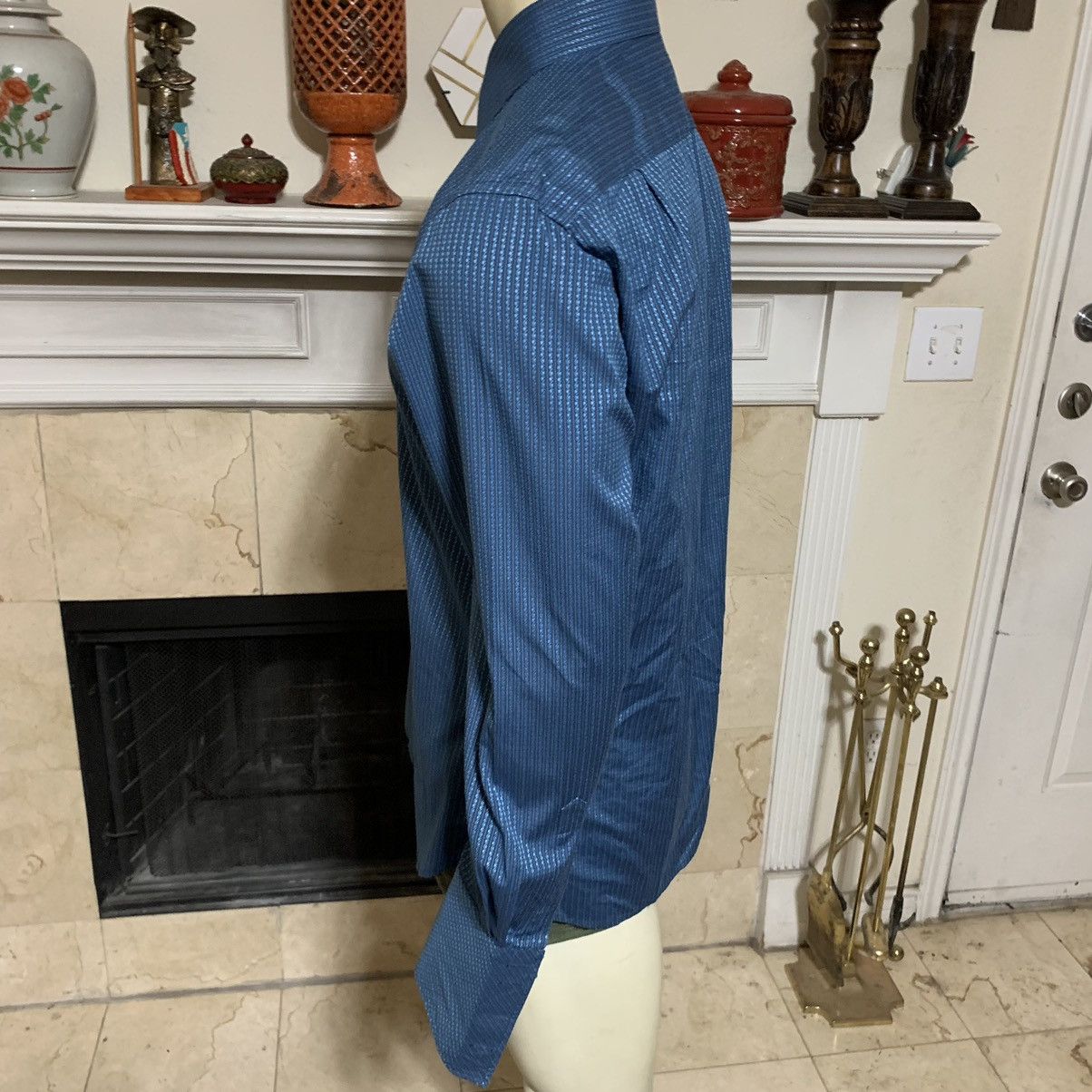 Ted Baker TB Endurance Superfine Cotton FC dress shirt Size US L / EU 52-54 / 3 - 8 Thumbnail