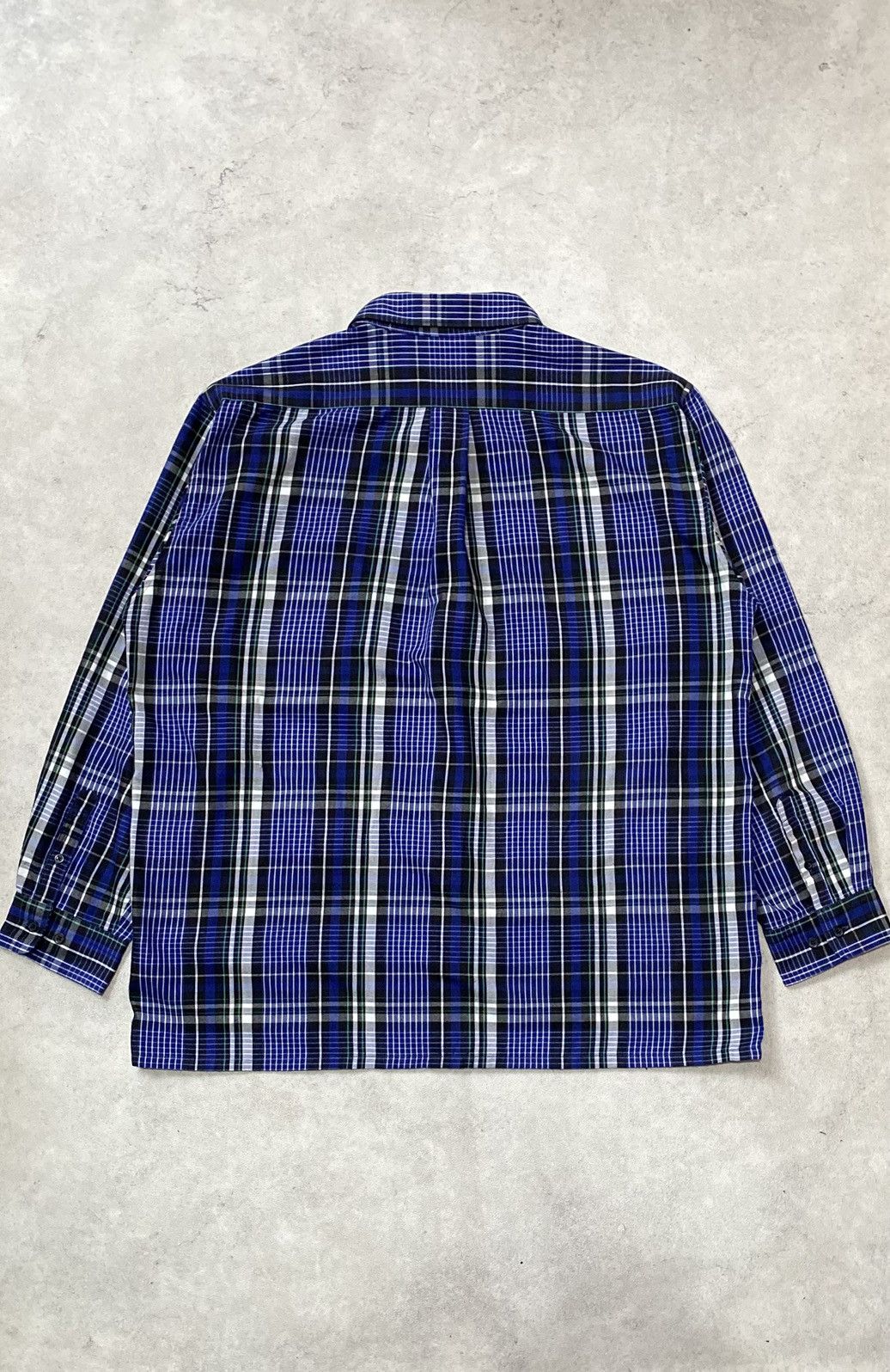 Japanese Brand B.C Factory Plaid Flannel Multipocket L/S Outershirt Size US L / EU 52-54 / 3 - 2 Thumbnail
