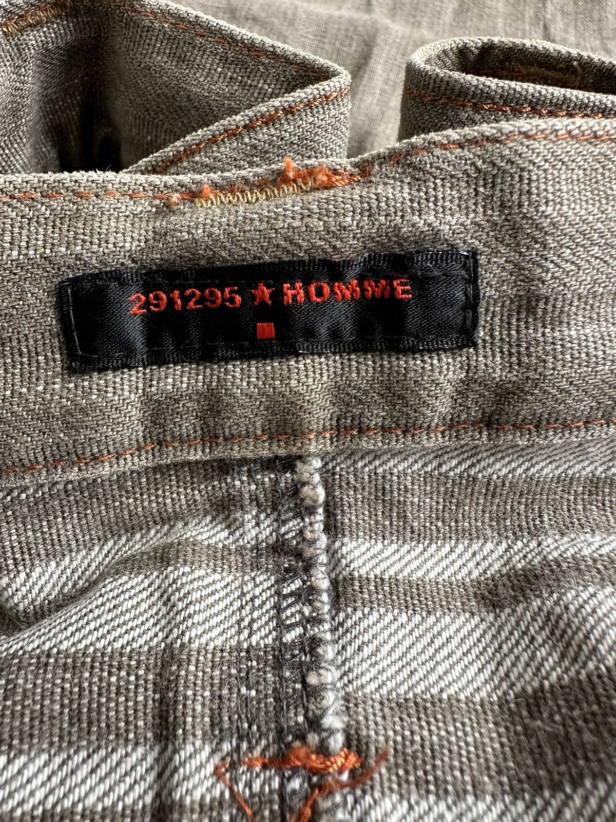 291295=Homme SS05 - 291295 Homme military fashion denim Size US 30 / EU 46 - 13 Thumbnail