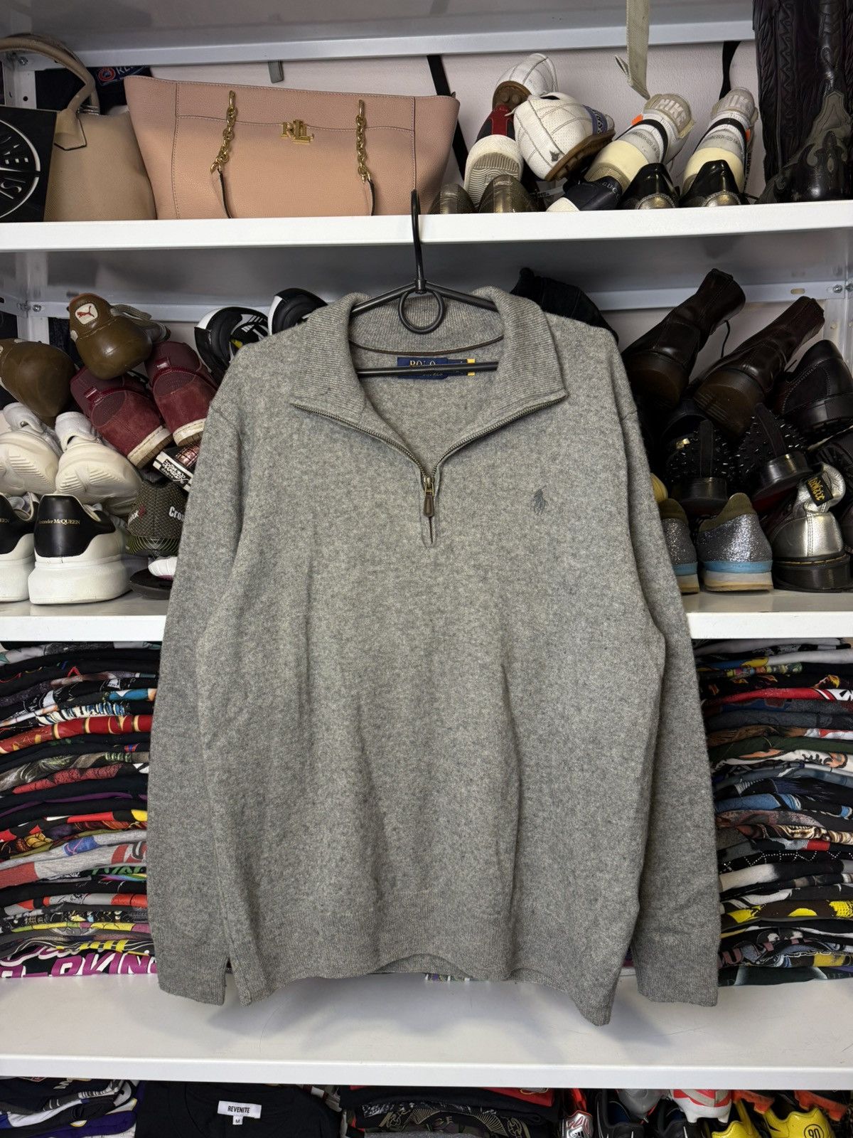 Polo Ralph Lauren Ralph Lauren Polo Cashmere Sweater Old Money Size US L / EU 52-54 / 3 - 1 Thumbnail